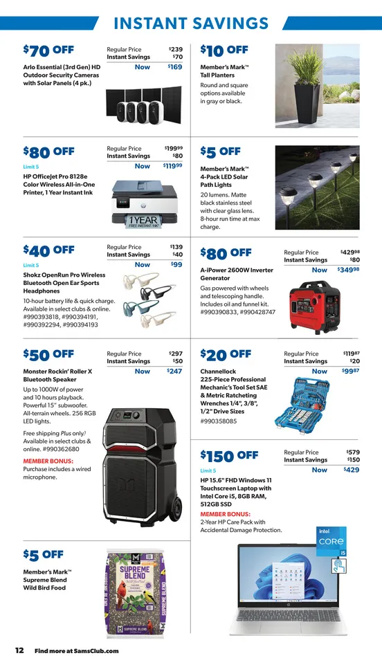 Weekly ad Sam's Club  Sales from January 28 to February 22 2026 - Page 13