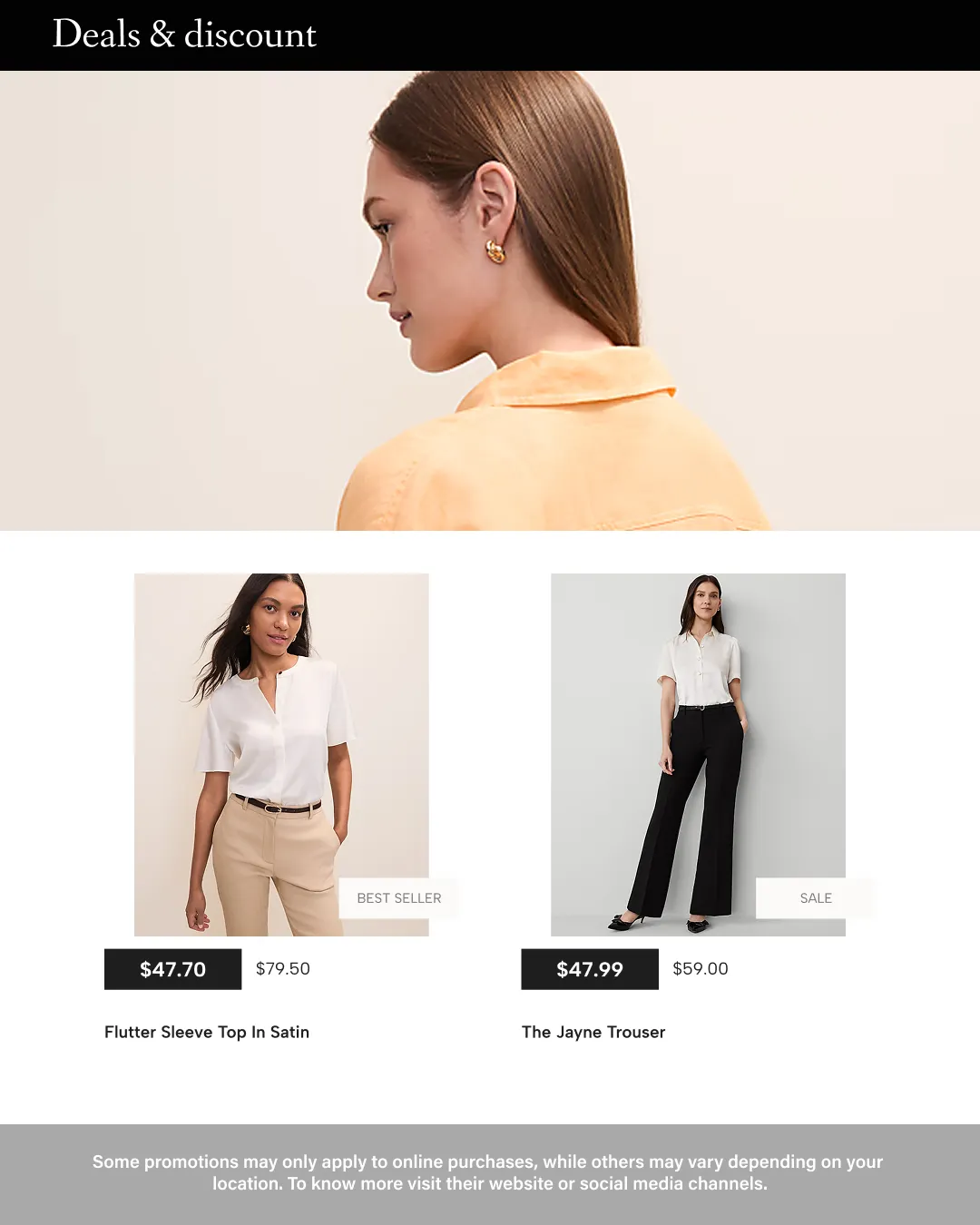 Weekly ad  Ann Taylor Sales from June 17 to July 1 2026 - Page 12