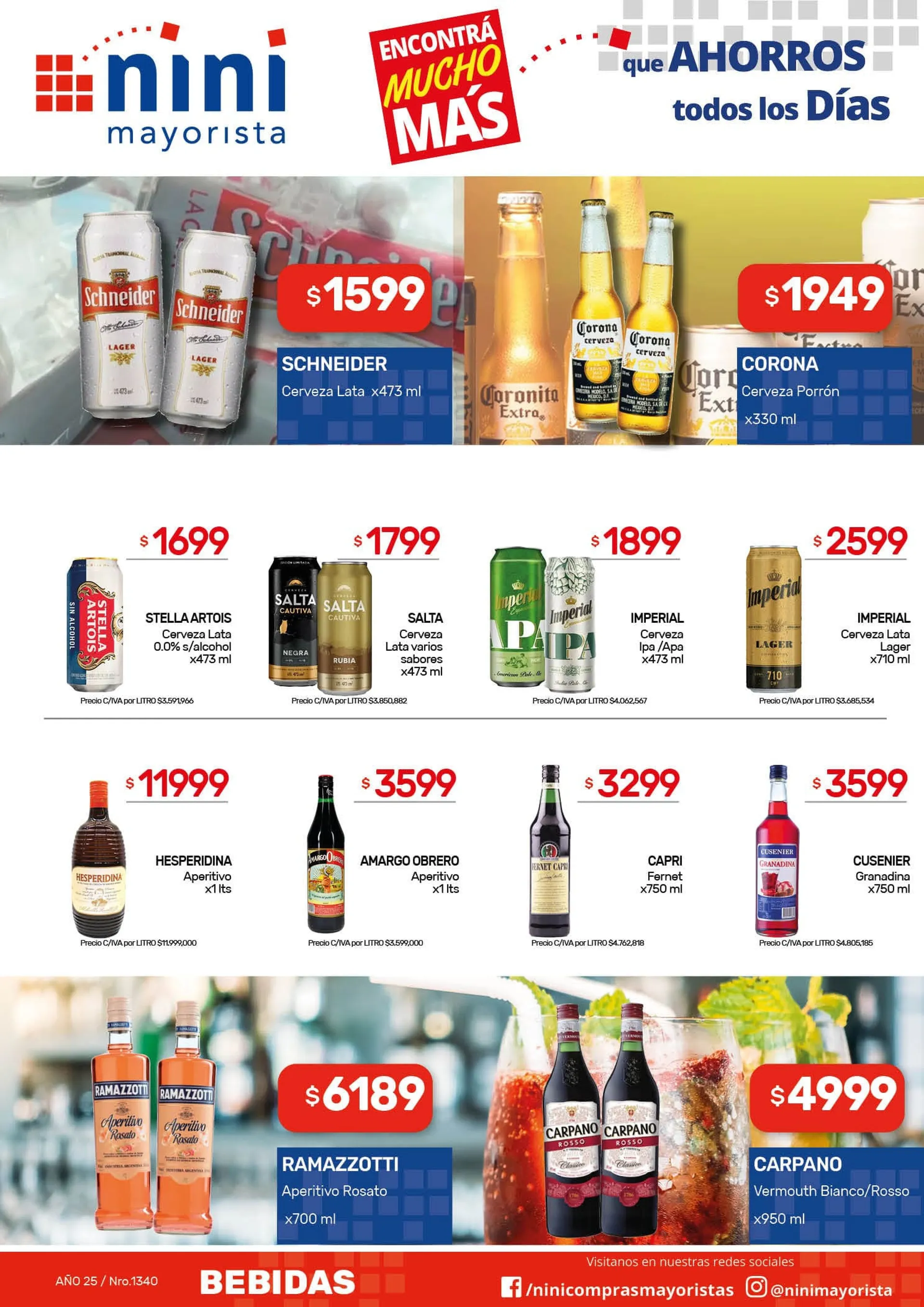 Ofertas de Nini Mayorista Ofertas 29 de diciembre al 4 de enero 2026 - Página 12 del catálogo