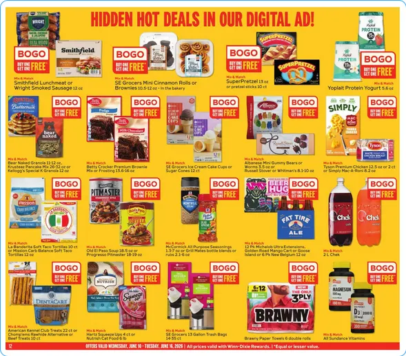Weekly ad Winn Dixie Sales from June 10 to June 16 2026 - Page 12