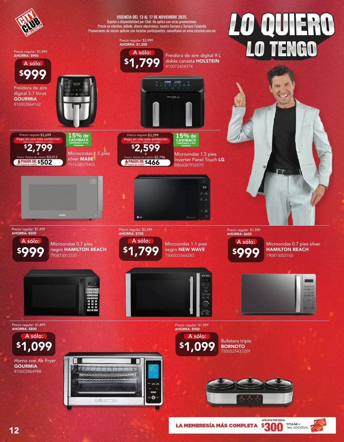 Catálogo de City Club Ofertas 13 de noviembre al 17 de noviembre 2025 - Pagina 12