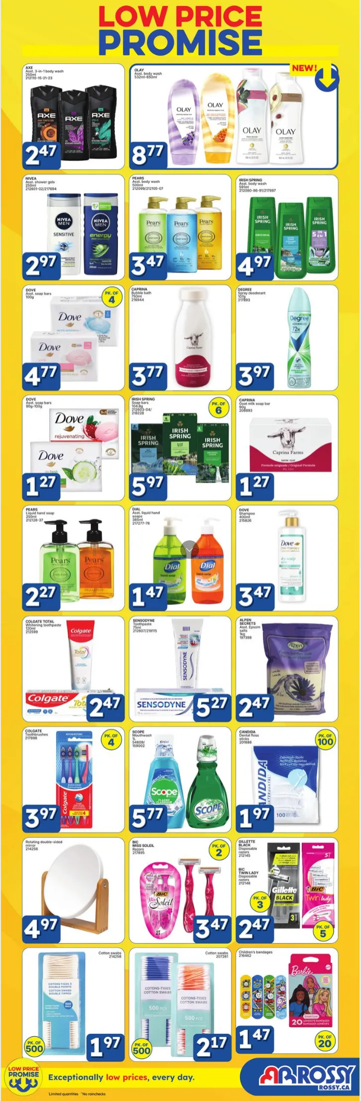 Rossy Sales from March 26 to April 1 2026 - flyer page 12
