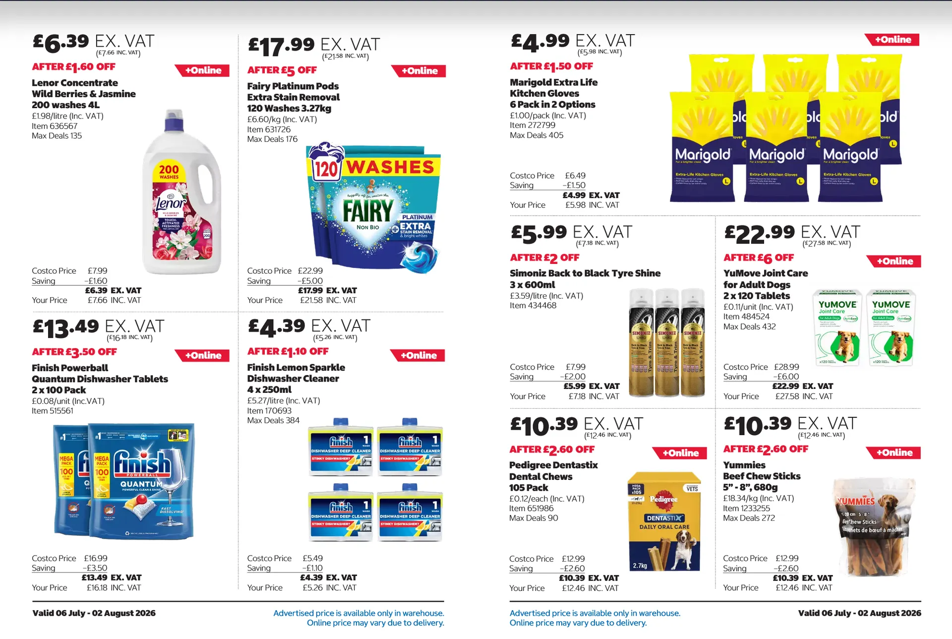 COSTCO Sales from 6 July to 2 August 2026 - Catalogue Page 12