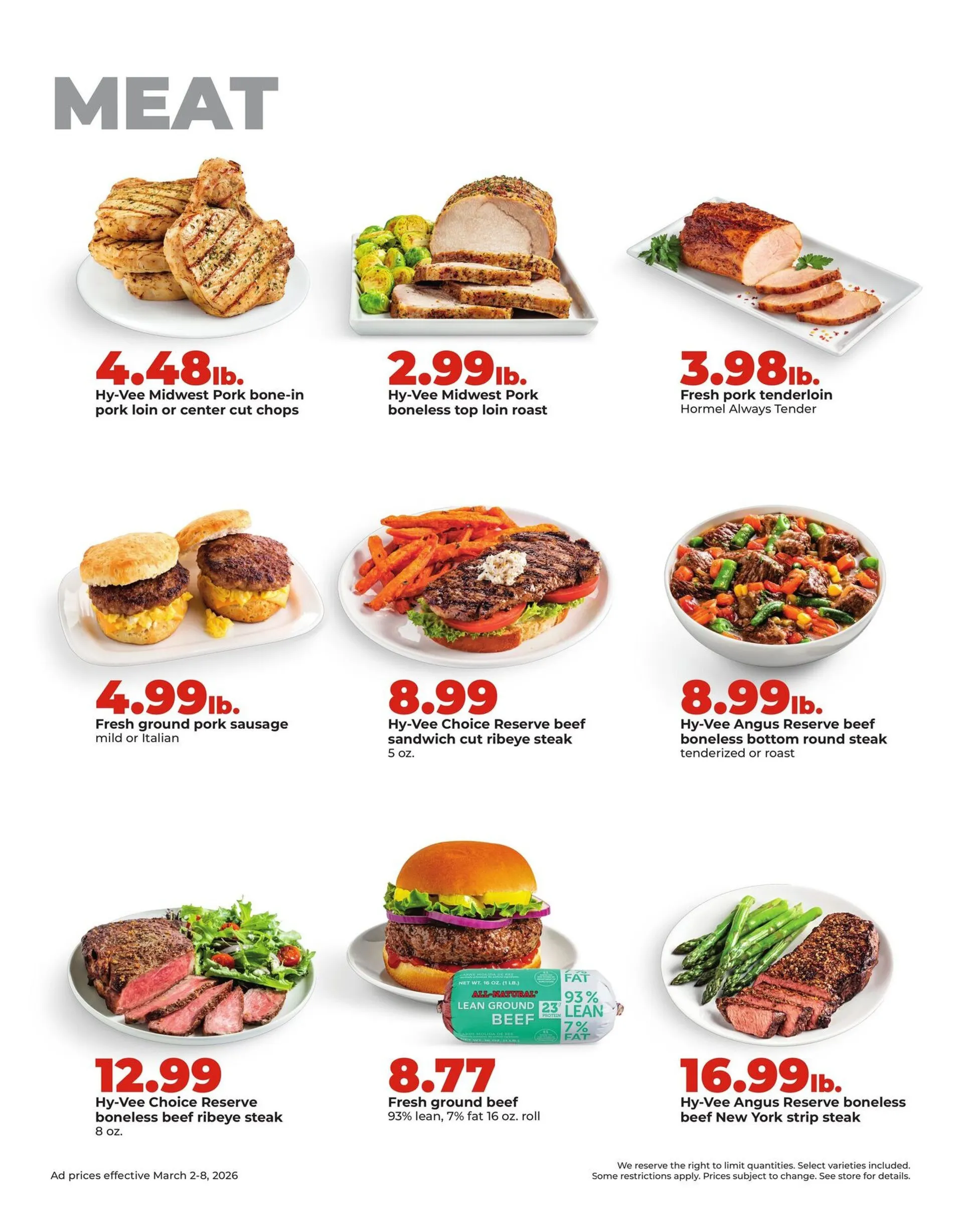 Weekly ad HyVee Sales from March 2 to March 8 2026 - Page 12