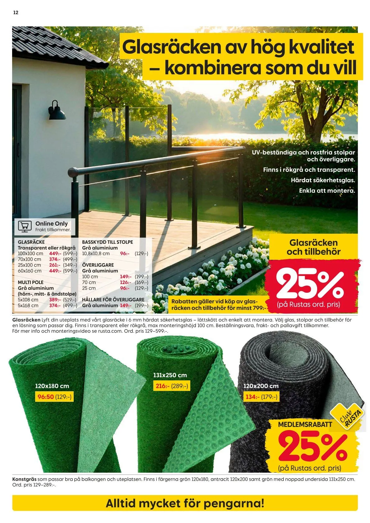 Rusta erbjudanden från 11 maj till 17 maj 2026 - Reklamblad sidor 12