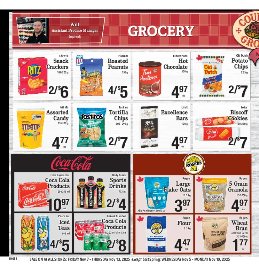 Country Grocer Sales from November 7 to November 13 2025 - flyer page 8