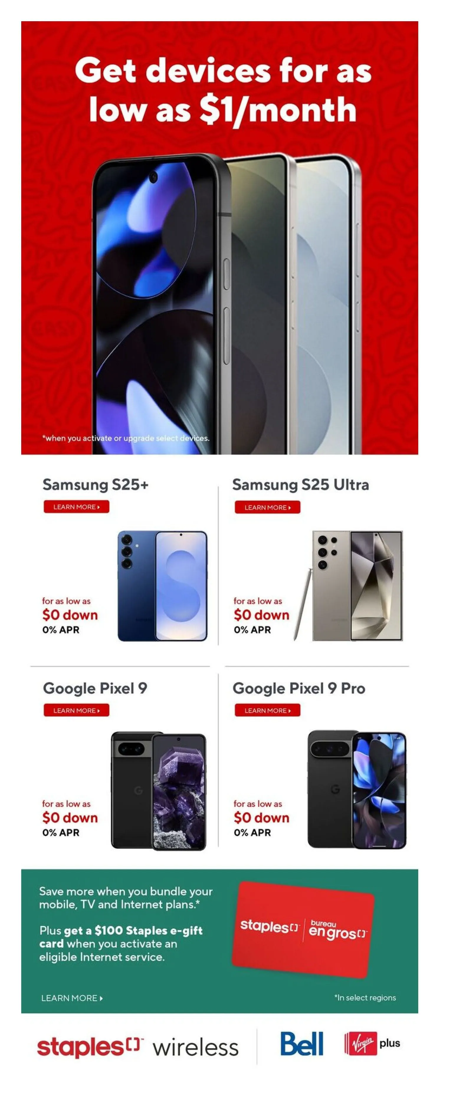 Staples Sales from August 14 to September 11 2025 - flyer page 12