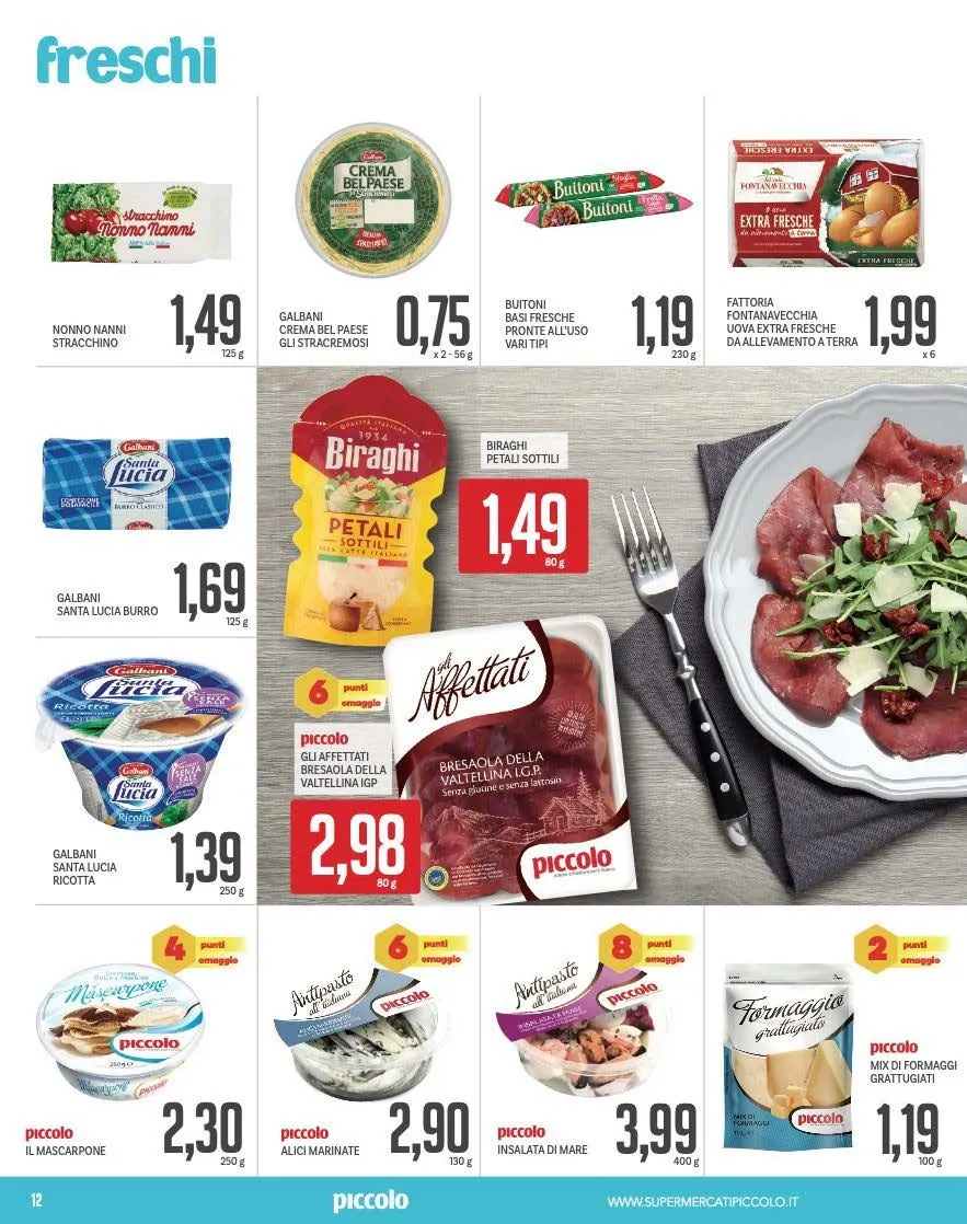  Volantini Piccolo da 2 giugno a 16 giugno di 2025 - Pagina del volantino 12