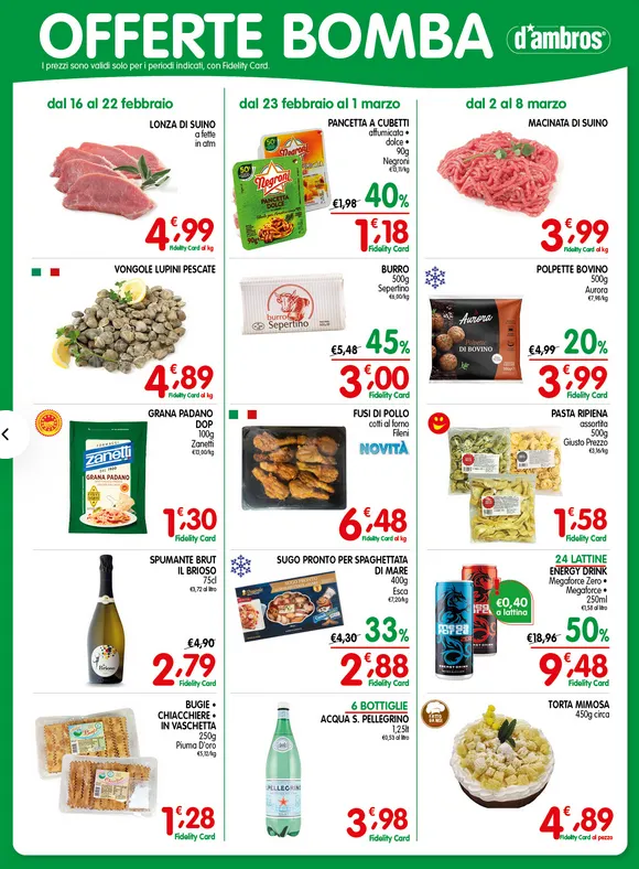 Volantini D'Ambros da 16 febbraio a 8 marzo di 2026 - Pagina del volantino 12