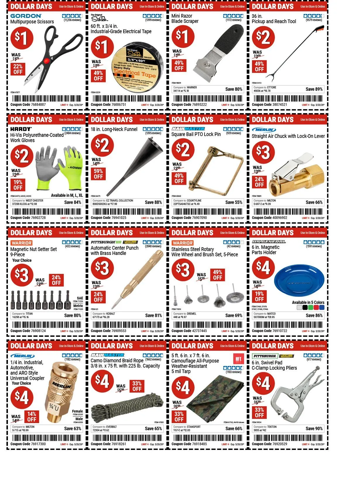 Weekly ad Harbor Freight weekly ads from May 11 to May 25 2026 - Page 10