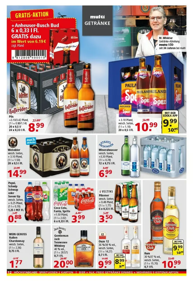 Multi Markt Angebote von 15. Juni bis 20. Juni 2026 - Prospekt seite 12