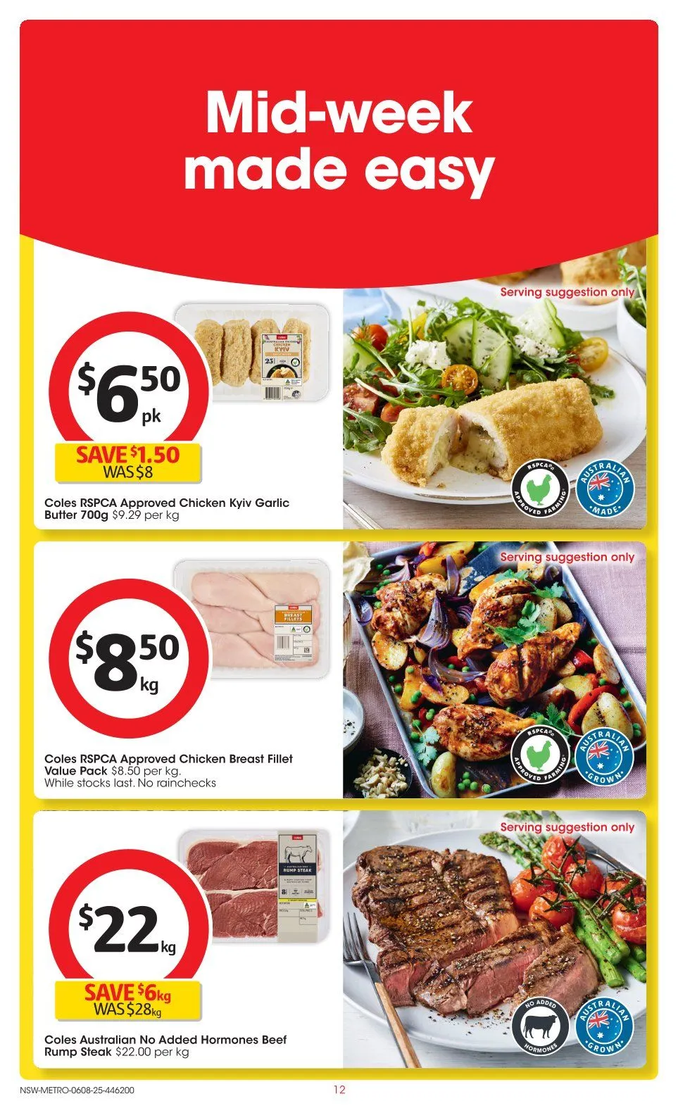 Coles catalogues - Catalogue valid from 6 August to 12 August 2025 - page 12