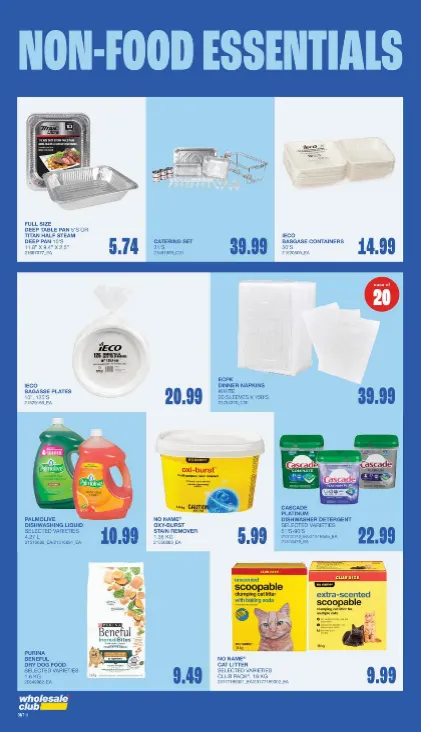 Wholesale Club Sales from April 2 to April 22 2026 - flyer page 12