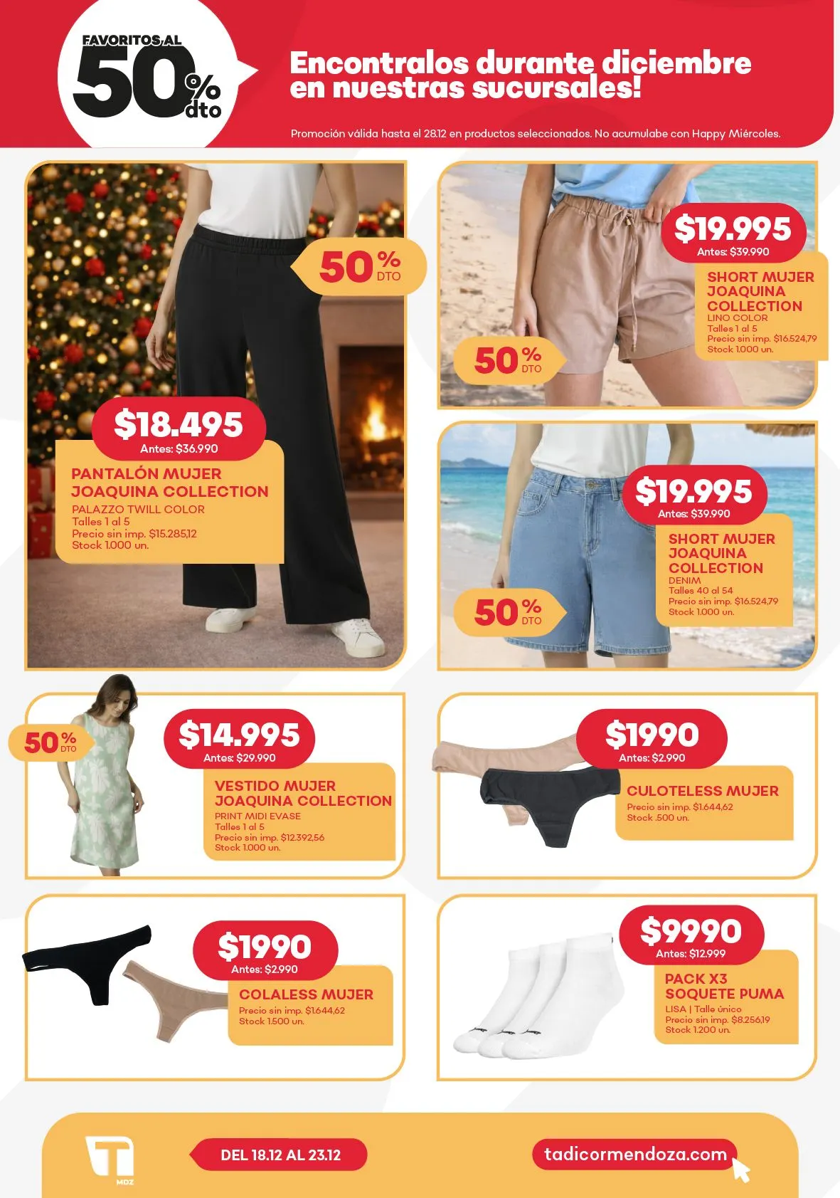 Ofertas de Supermercados Tadicor Ofertas 18 de diciembre al 24 de diciembre 2025 - Página 12 del catálogo