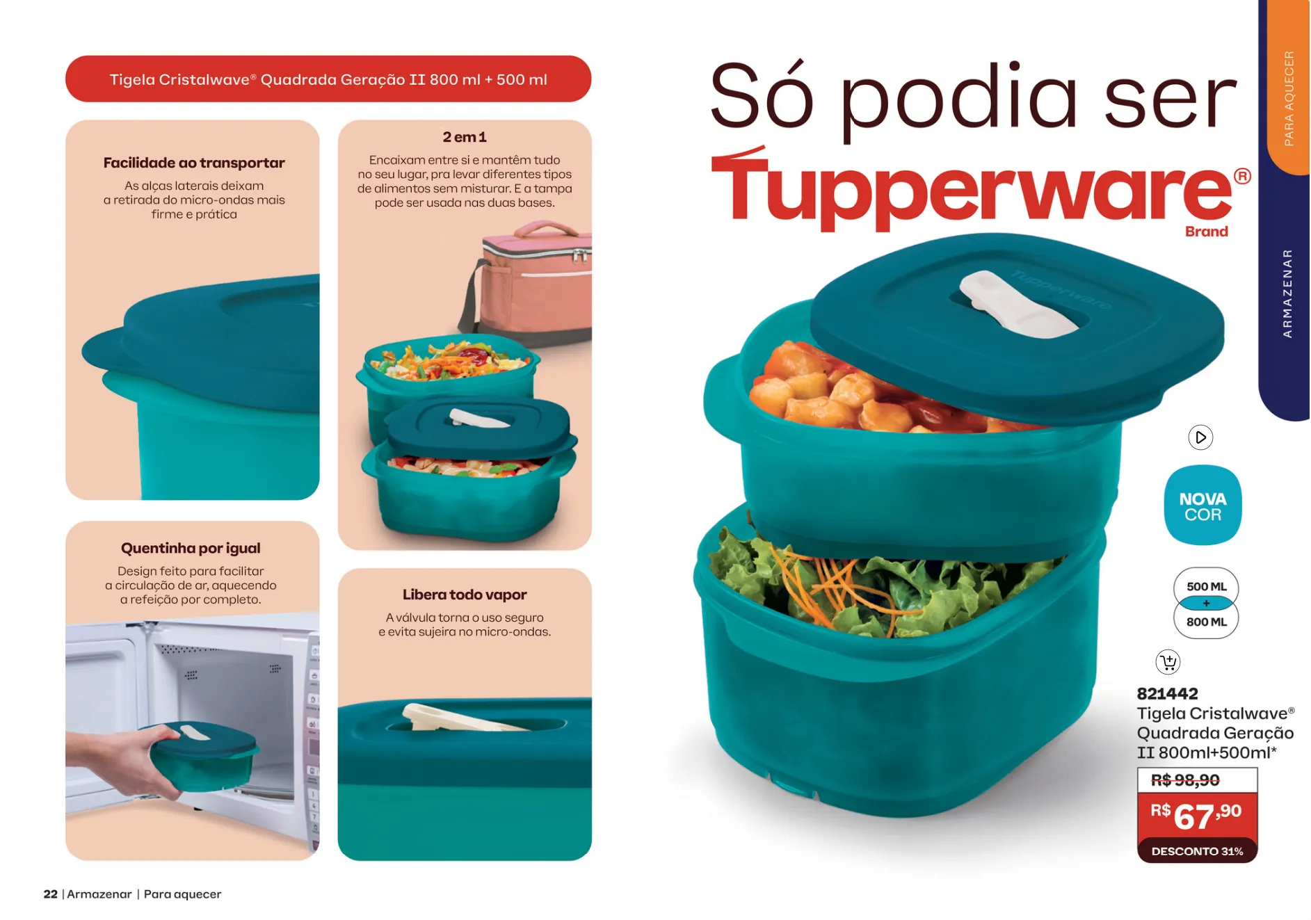 Encarte de Tupperware 23 de julho até 31 de julho 2026 - Pagina 12