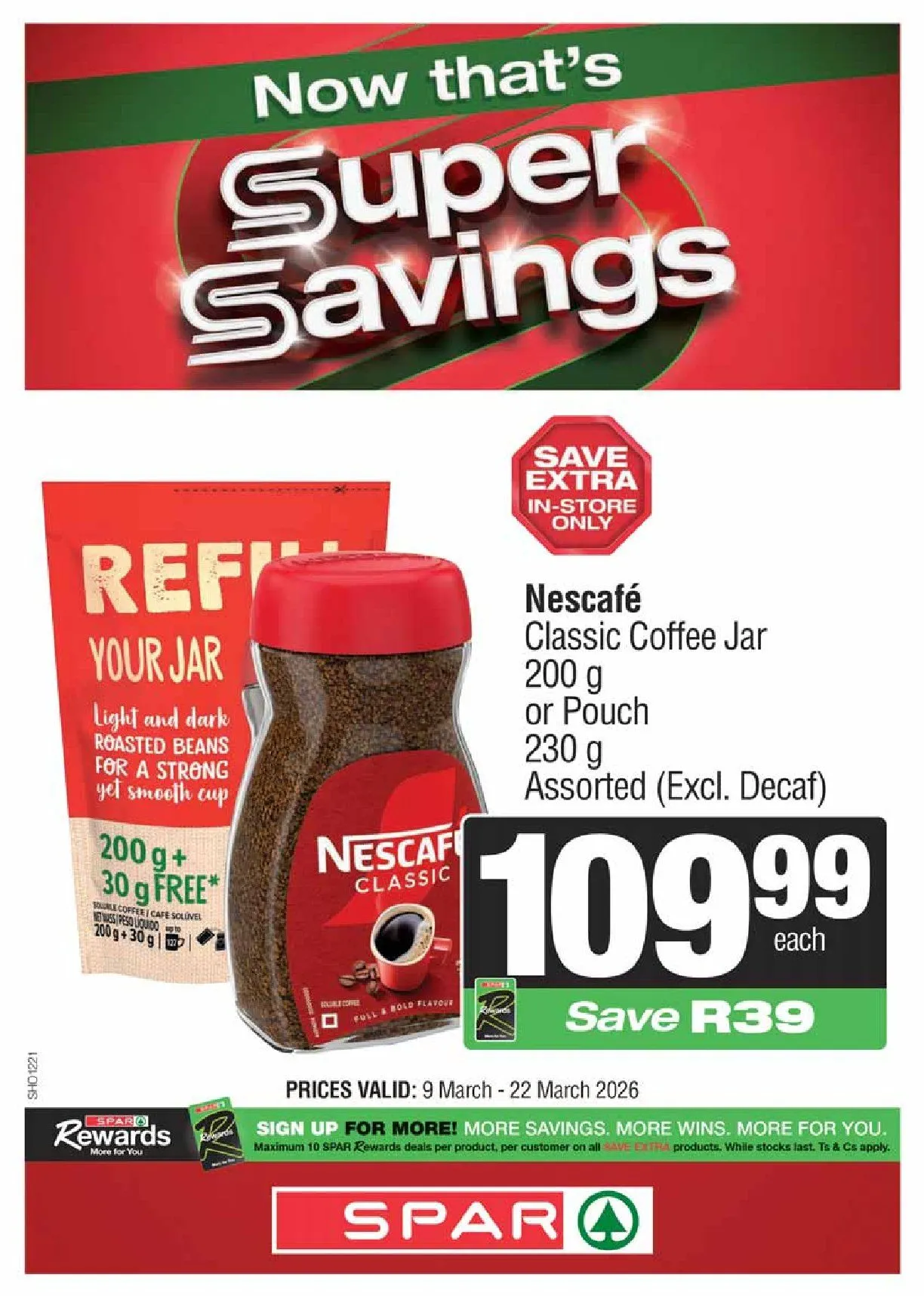 SPAR weekly ads from 9 March to 22 March 2026 - Catalogue Page 12