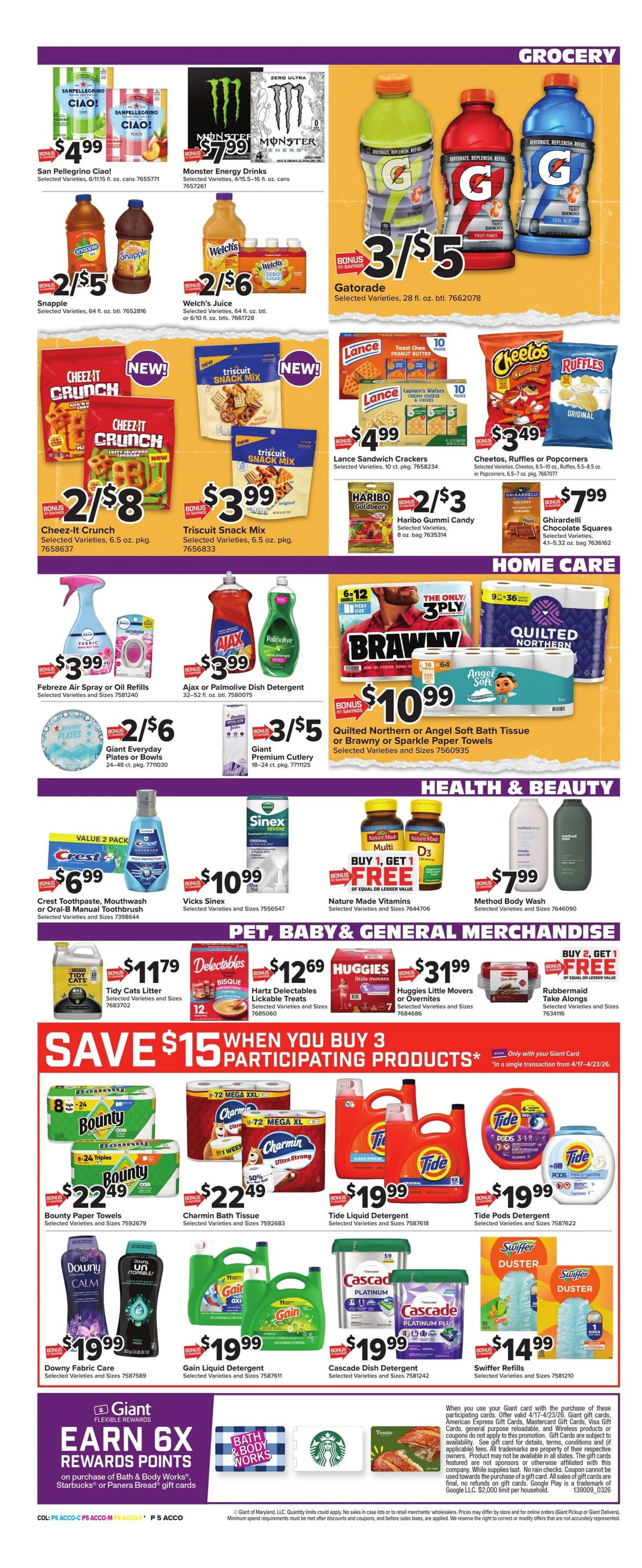 Weekly ad  Giant Food Sales from April 17 to April 23 2026 - Page 12