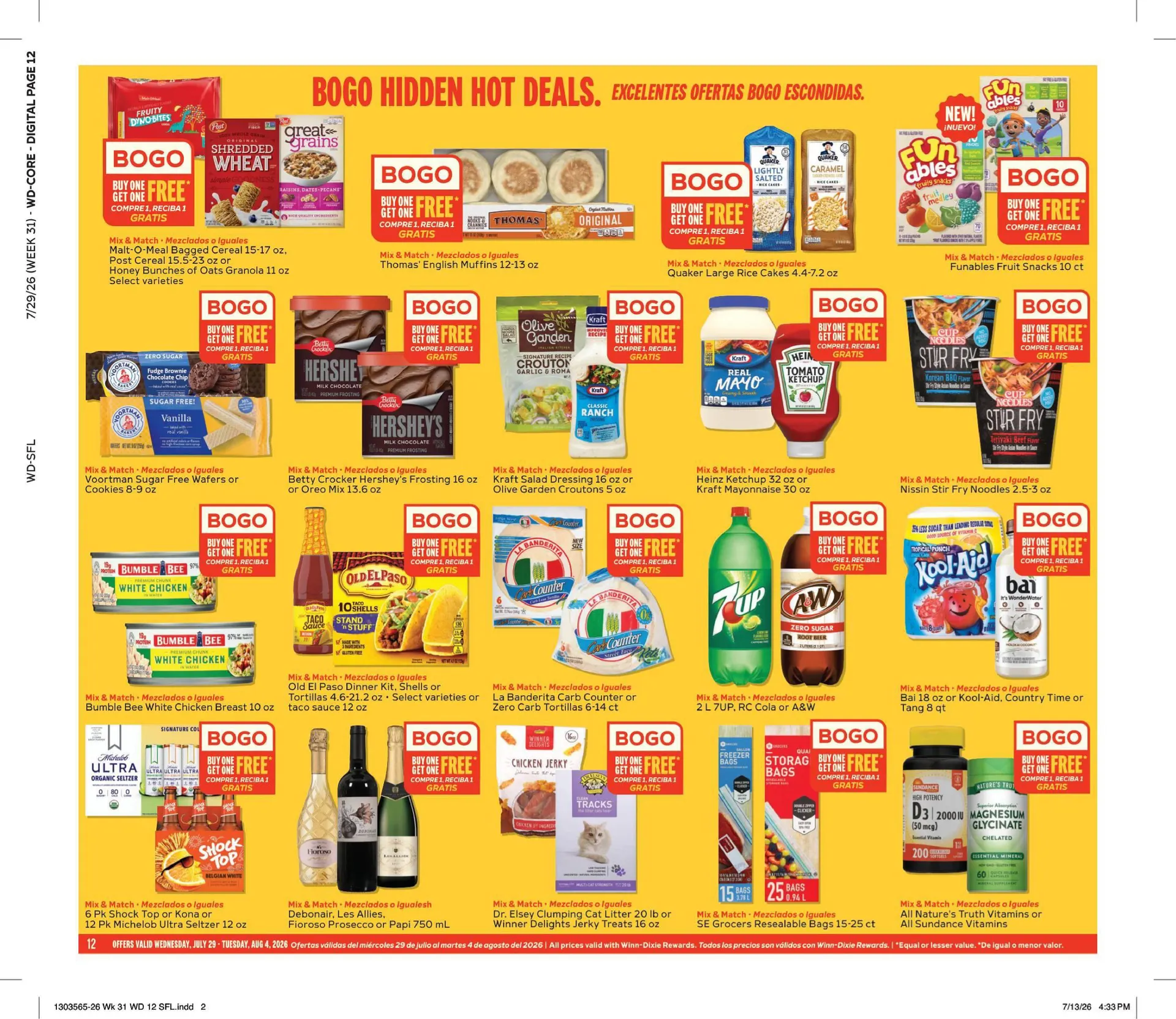 Weekly ad Winn Dixie Sales from July 29 to August 4 2026 - Page 12