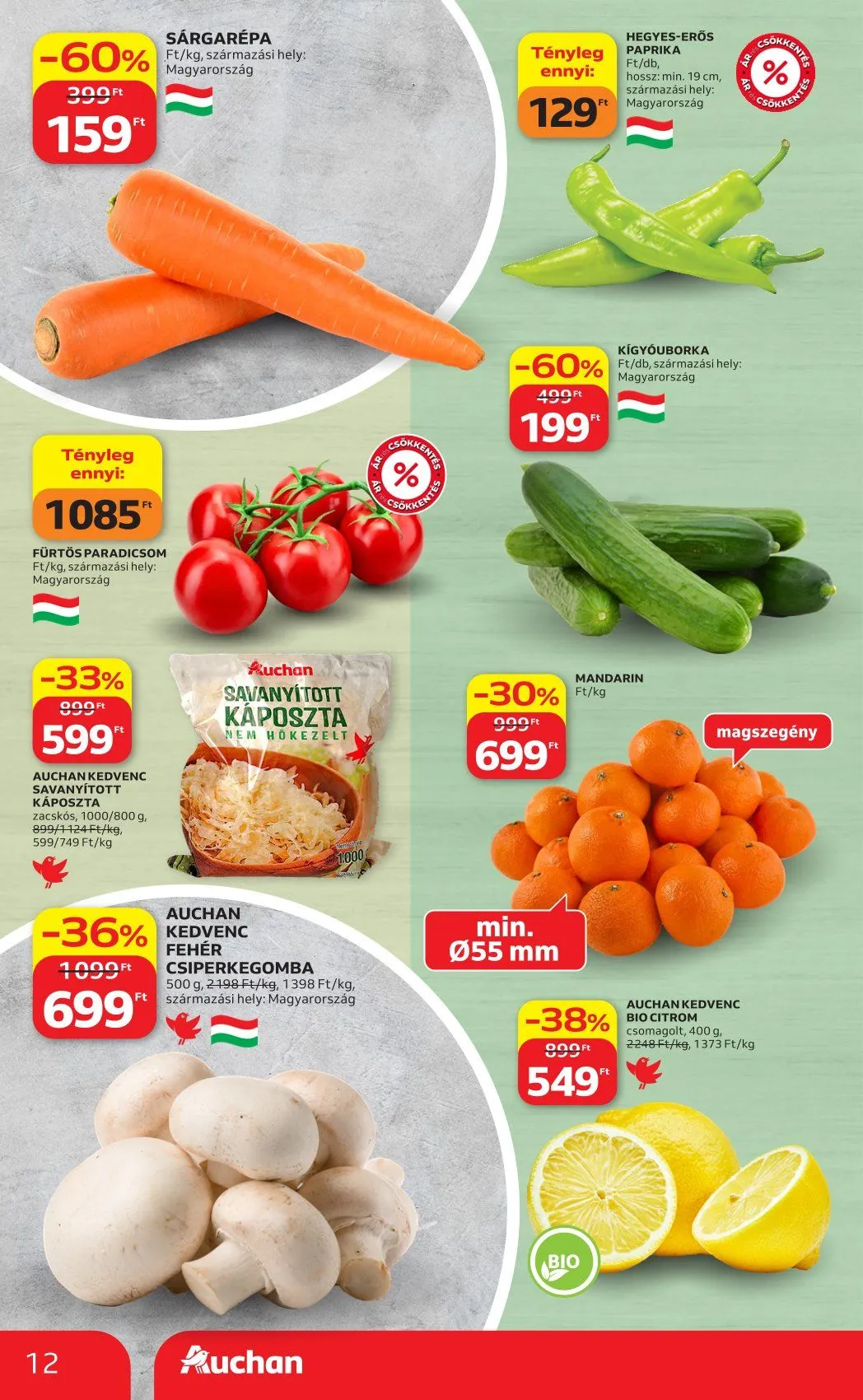 Katalógus Auchan Ajánlatai április 9.-tól április 15.-ig 2026. - Oldal 12