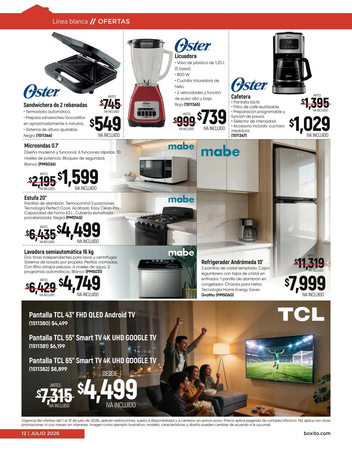 Catálogo de Boxito Ofertas 1 de julio al 31 de julio 2026 - Pagina 12
