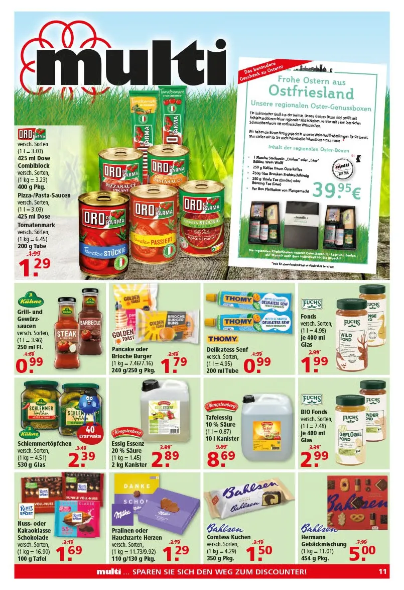 DE - Multi Markt Angebote von 7. April bis 12. April 2025 - Prospekt seite 13