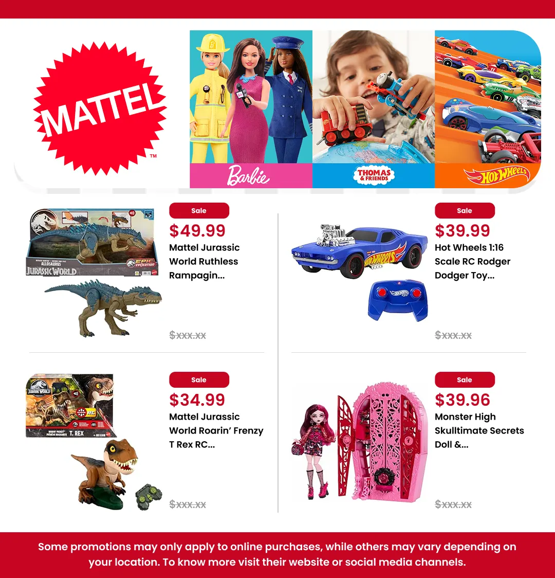 Weekly ad Mattel Sales from July 6 to July 20 2026 - Page 12