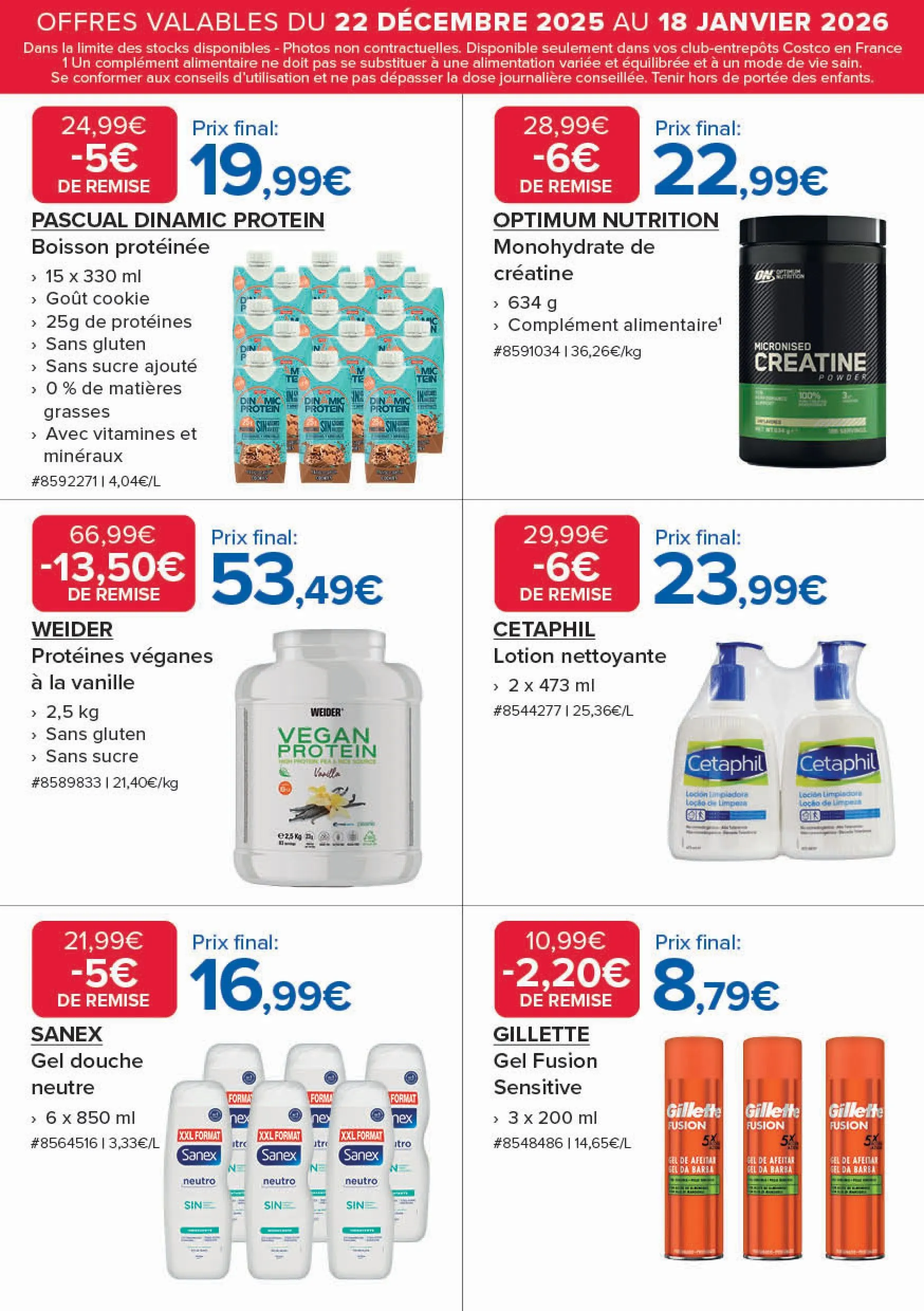 Costco Catalogue du 22 décembre au 18 janvier 2026 - Catalogue page 12