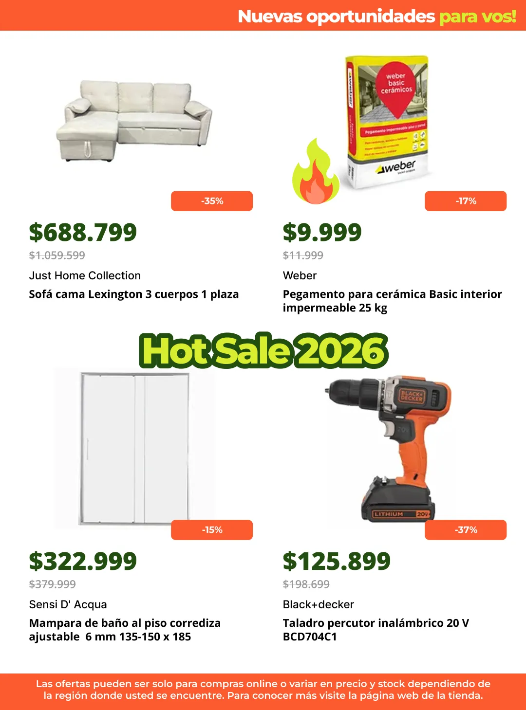 Ofertas de SODIMAC Ofertas 11 de mayo al 30 de mayo 2026 - Página 12 del catálogo