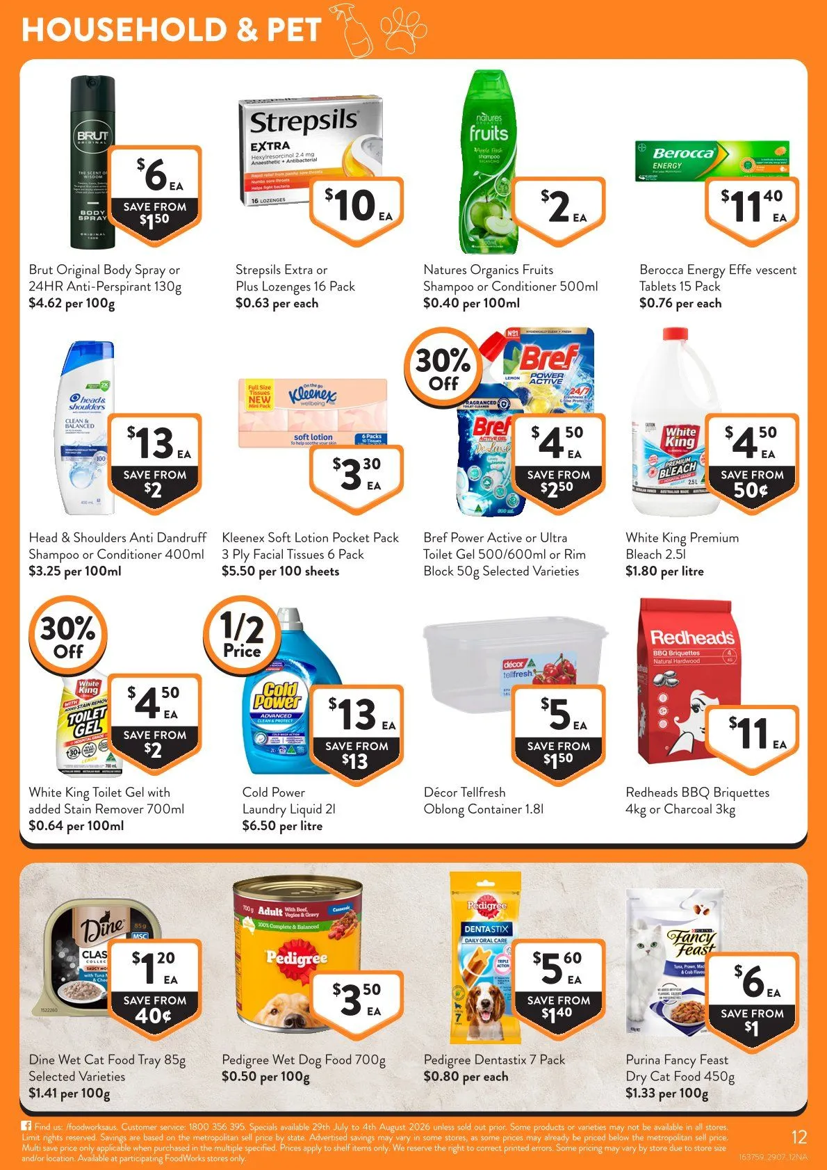 FoodWorks - Catalogue valid from 29 July to 4 August 2026 - page 12
