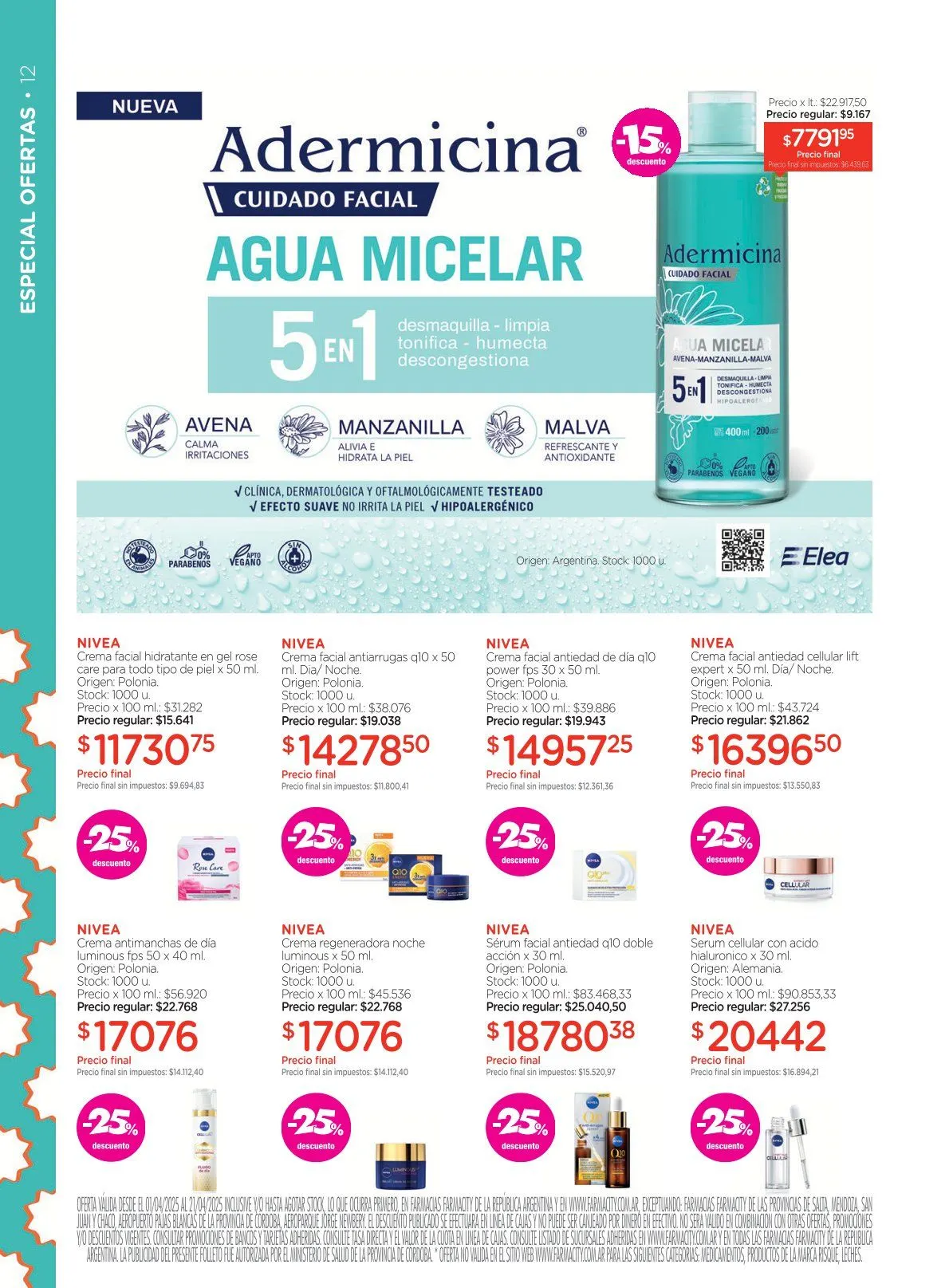 Ofertas de Farmacity Ofertas 7 de abril al 21 de abril 2025 - Página 12 del catálogo