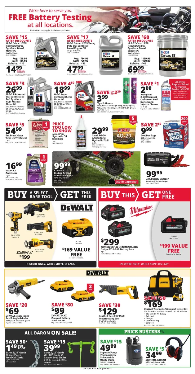 Weekly ad Rural king Sales from April 9 to April 15 2026 - Page 12