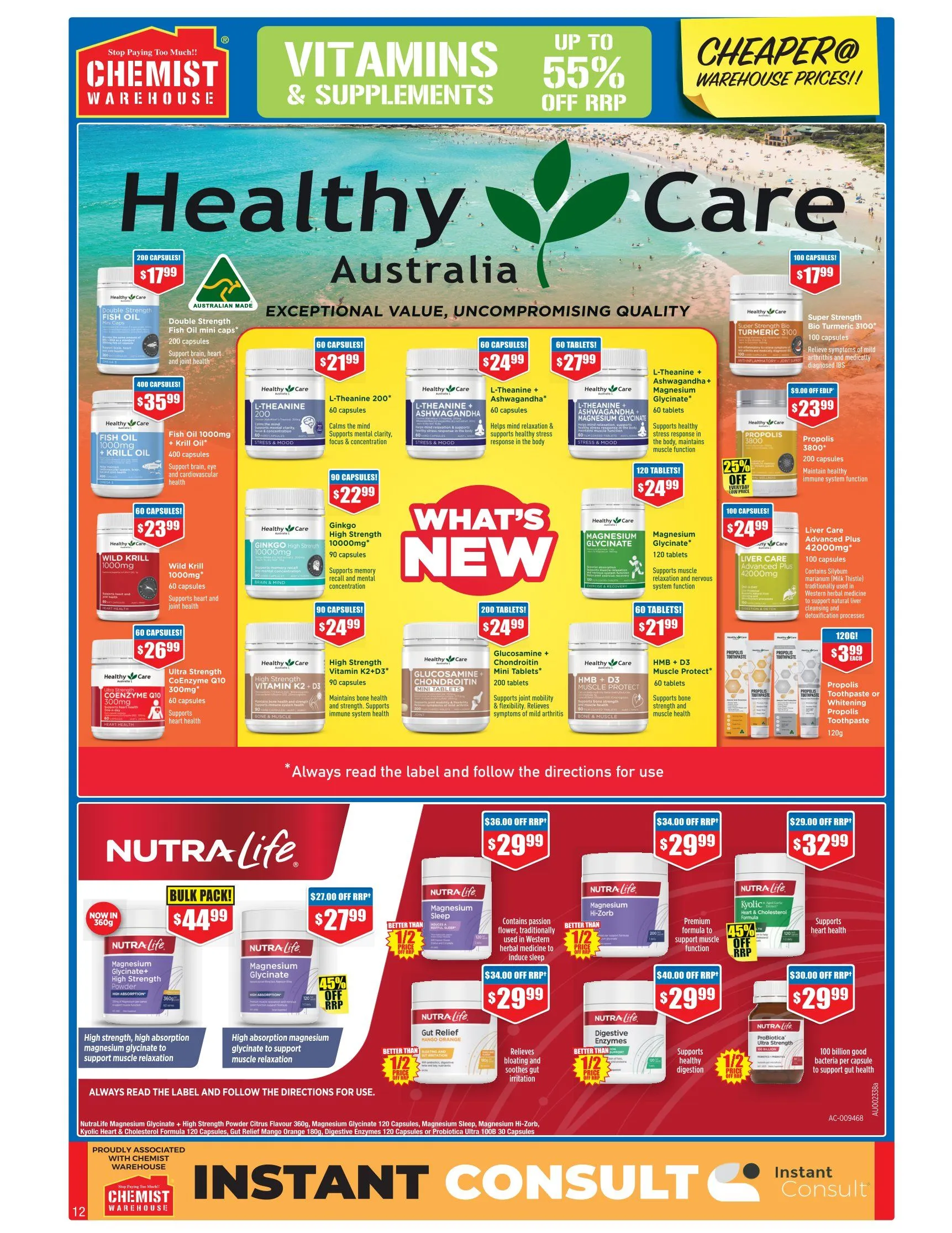  Chemist Warehouse Catalogues  - Catalogue valid from 1 January to 14 January 2026 - page 12