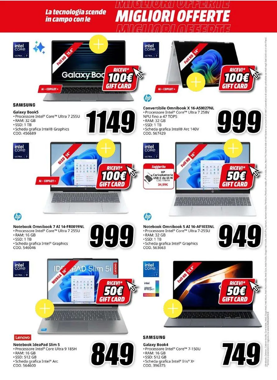 Volantini MEDIAWORLD da 1 giugno a 14 giugno di 2026 - Pagina del volantino 12