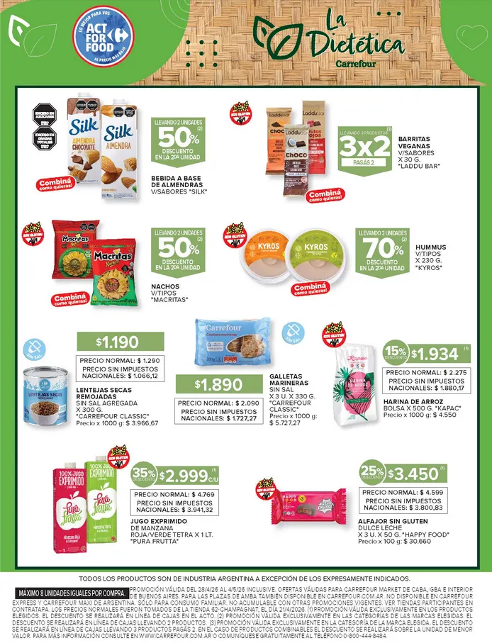 Ofertas de  Ofertas Carrefour Market 28 de abril al 4 de mayo 2026 - Página 12 del catálogo