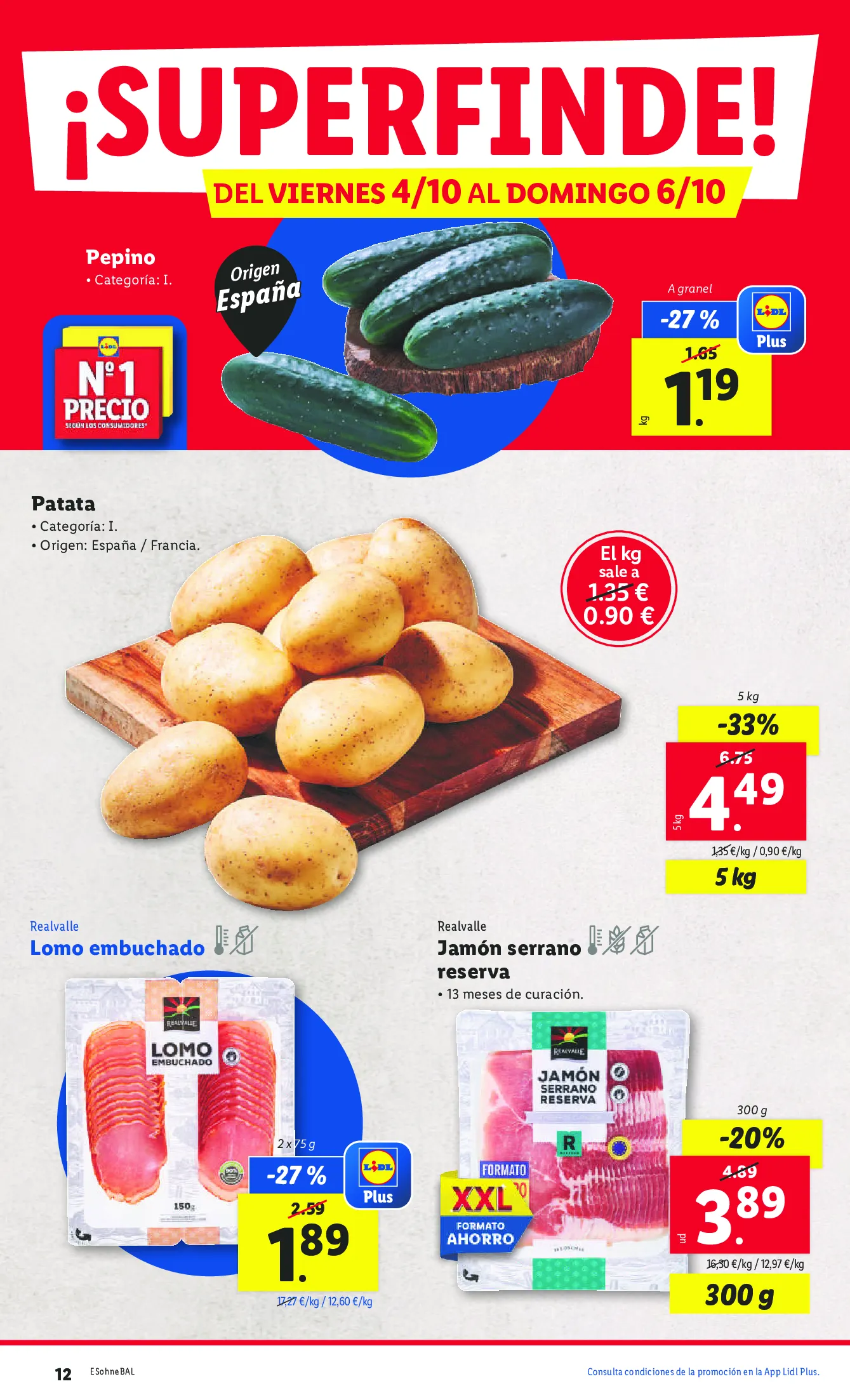 Catálogo de Lidl Ofertas desde el 30/06 al 06/10 30 de septiembre al 6 de octubre 2024 - Página 12