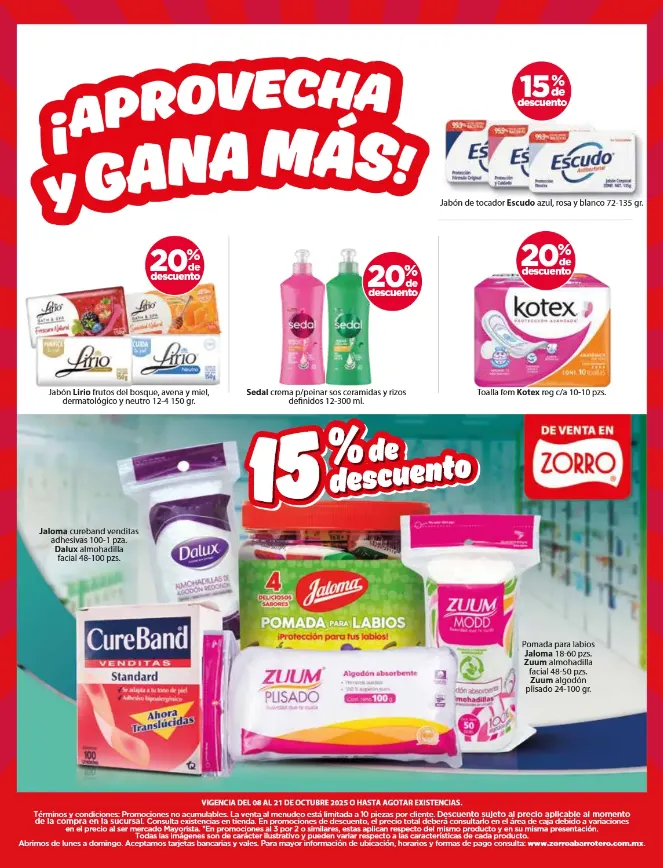 Catálogo de Zorro catálogos y ofertas 8 de octubre al 21 de octubre 2025 - Pagina 12