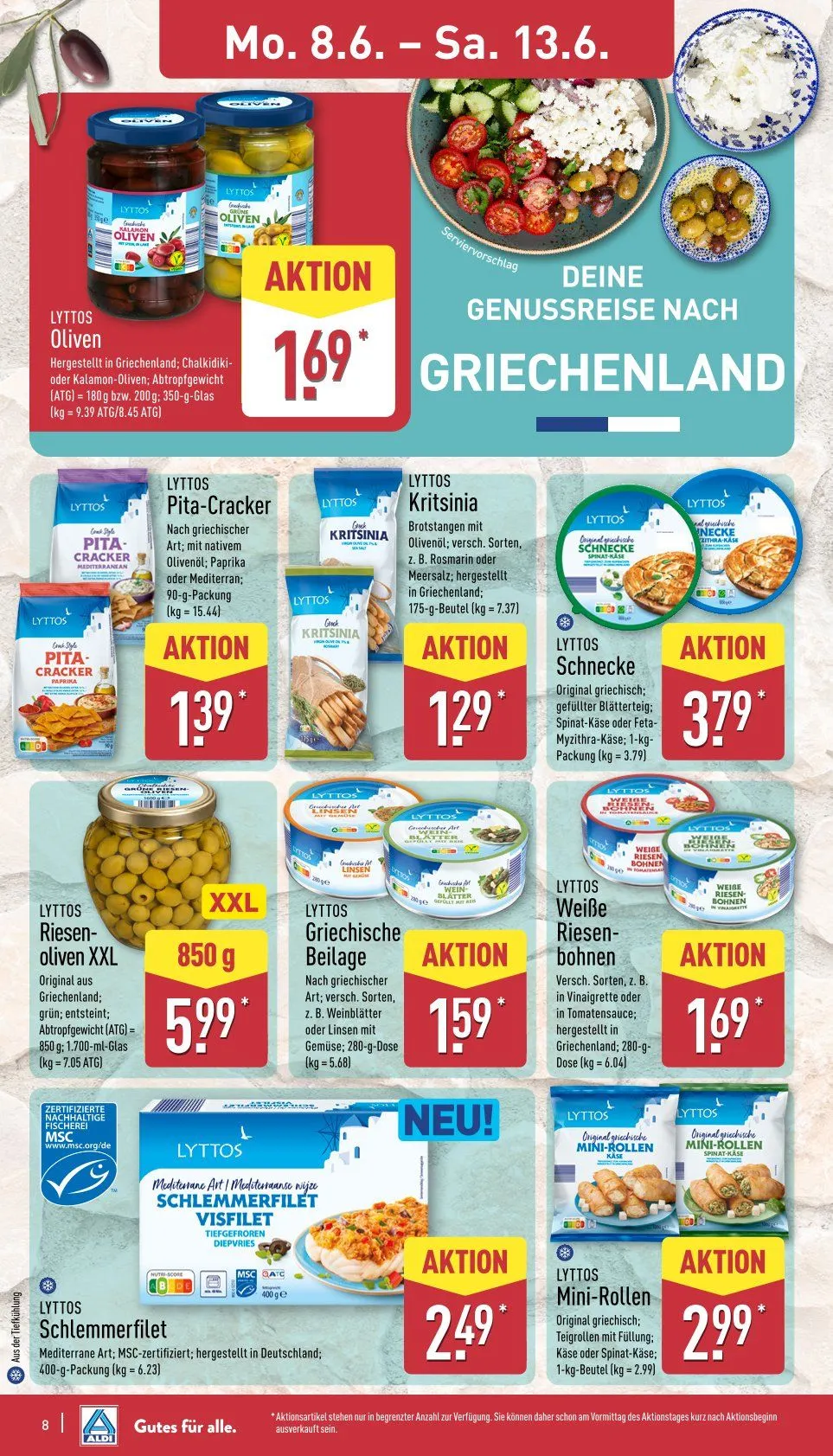 ALDI Nord Prospekte von 8. Juni bis 13. Juni 2026 - Prospekt seite 12