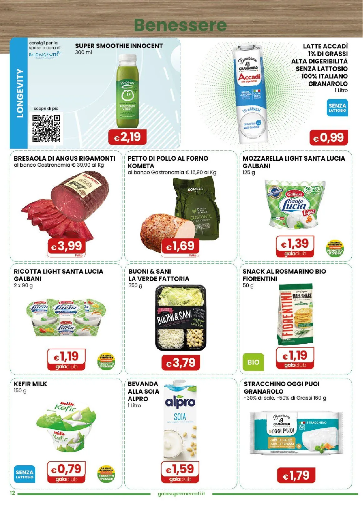 Volantini Gala Supermercati da 3 giugno a 16 giugno di 2026 - Pagina del volantino 12