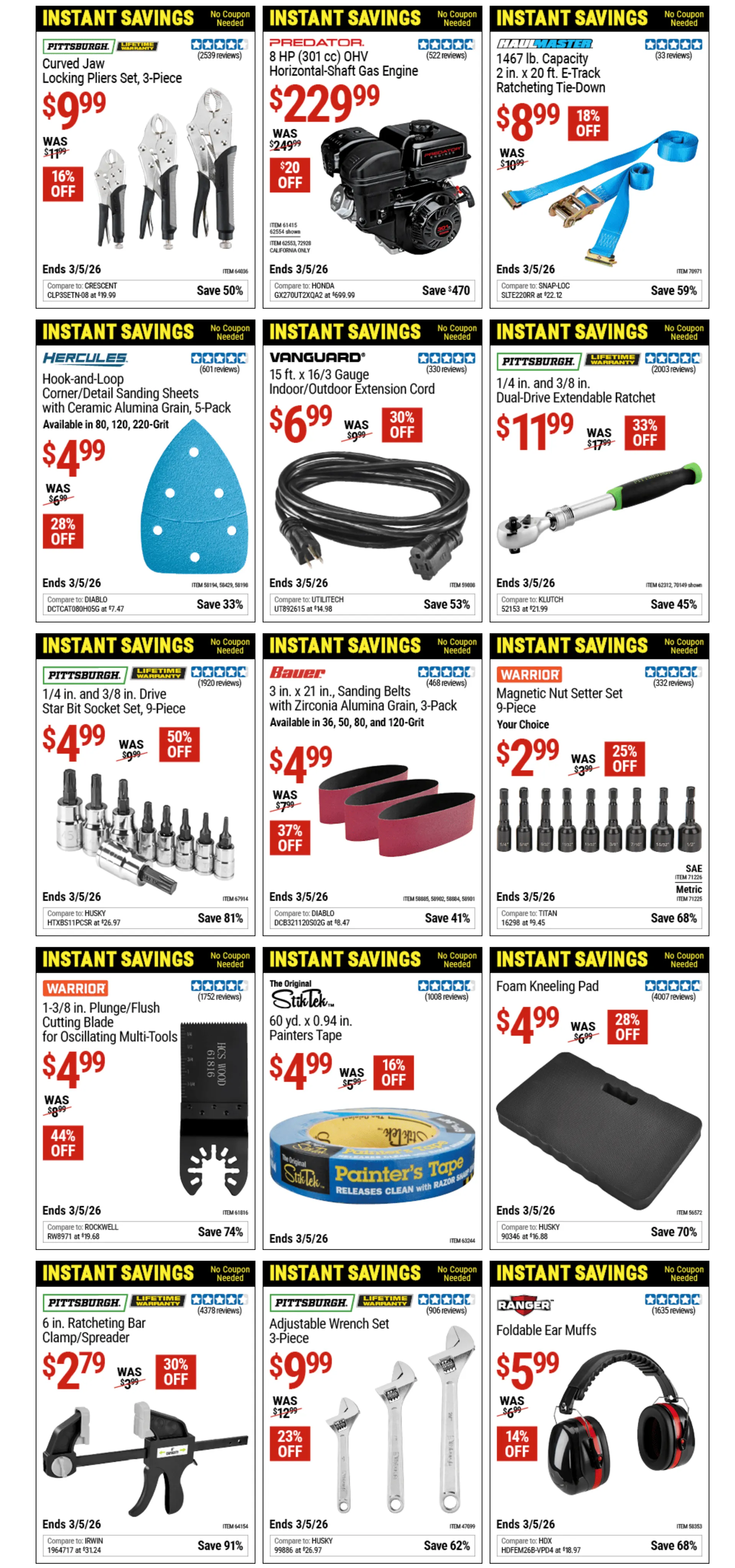 Weekly ad Coupons and Instant Savings from February 19 to March 8 2026 - Page 11
