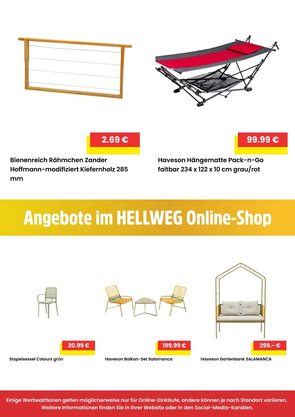 Hellweg Angebote von 14. April bis 3. Mai 2026 - Prospekt seite 12