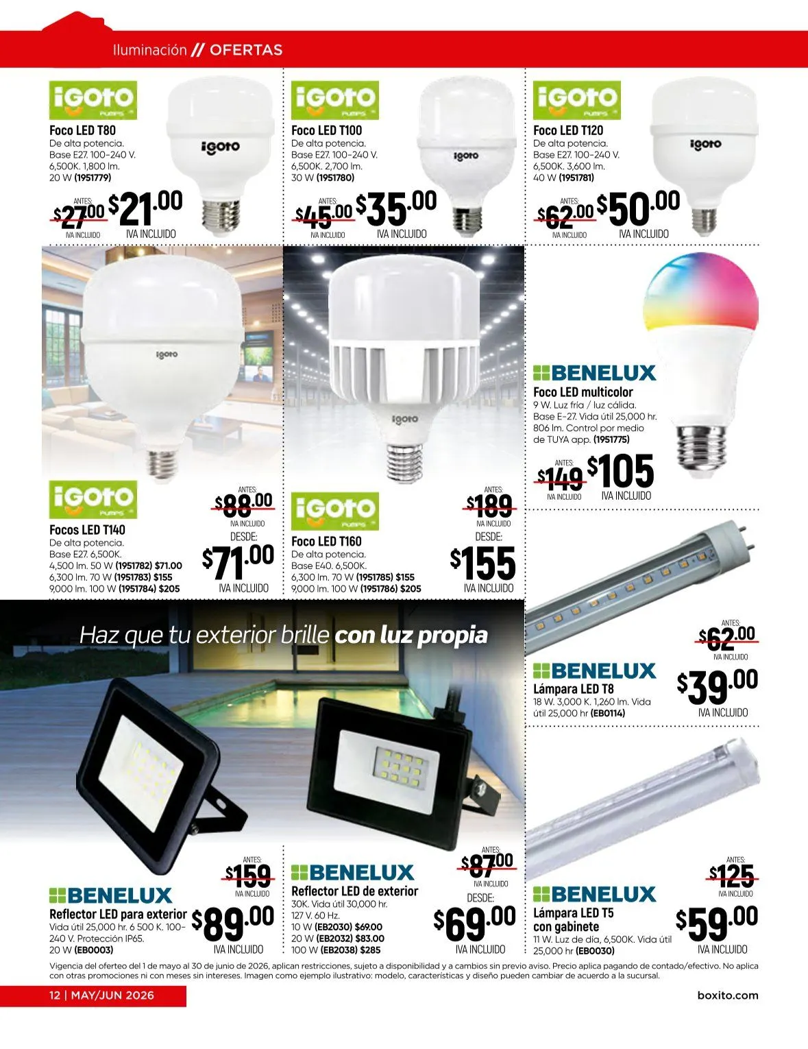 Catálogo de Ofertas 1 de mayo al 30 de junio 2026 - Pagina 12