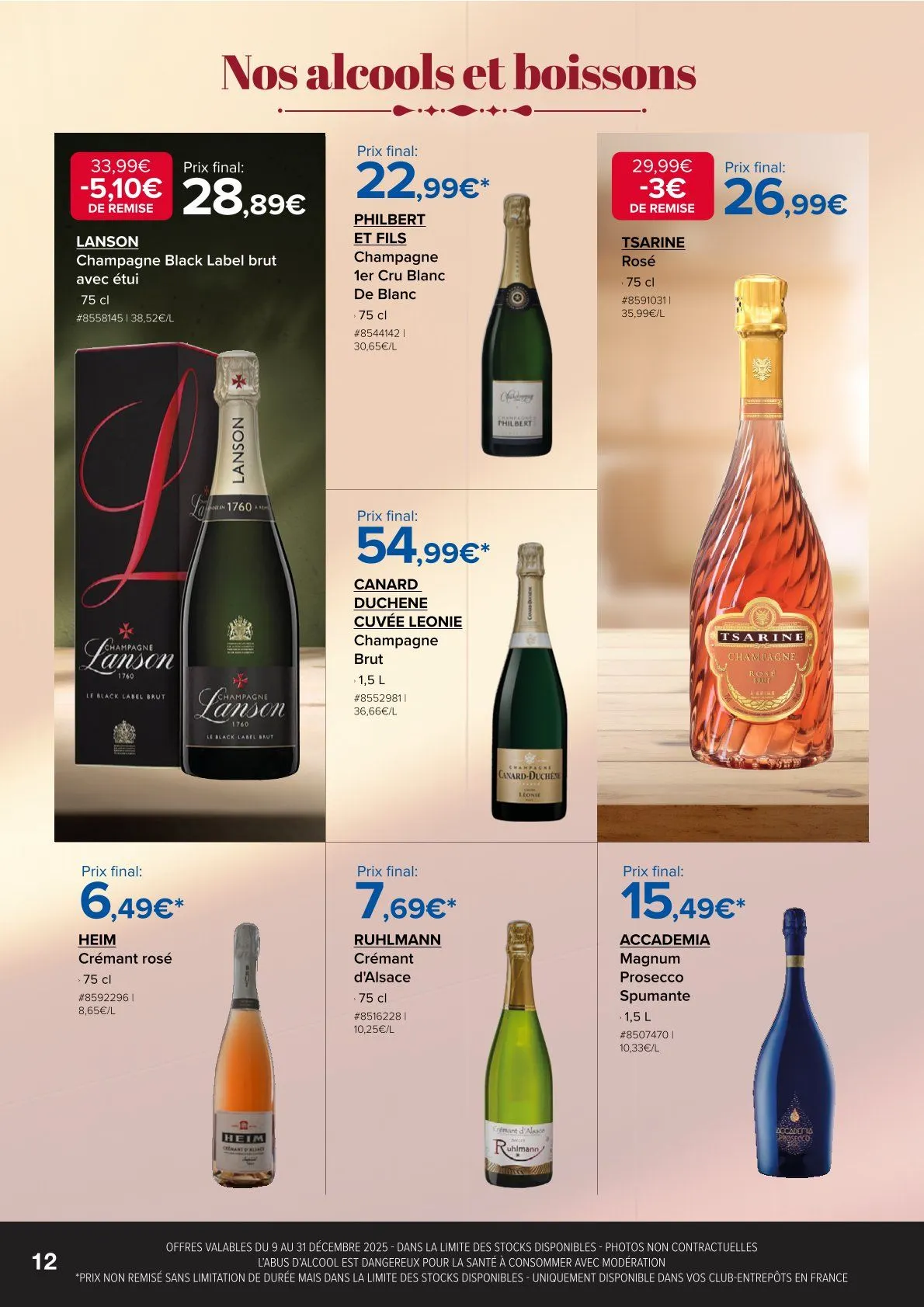 Catalogue du 9 décembre au 31 décembre 2025 - Catalogue page 12