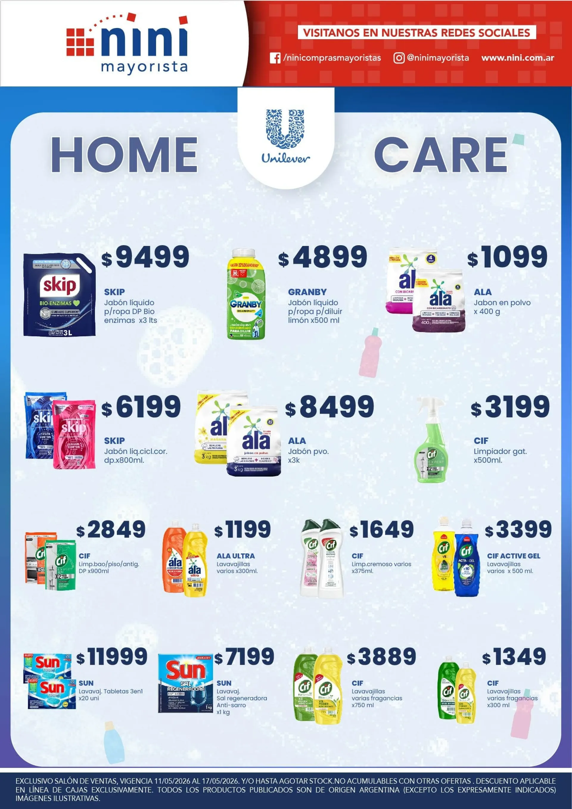 Ofertas de Ofertas Nini Mayorista 11 de mayo al 17 de mayo 2026 - Página 12 del catálogo
