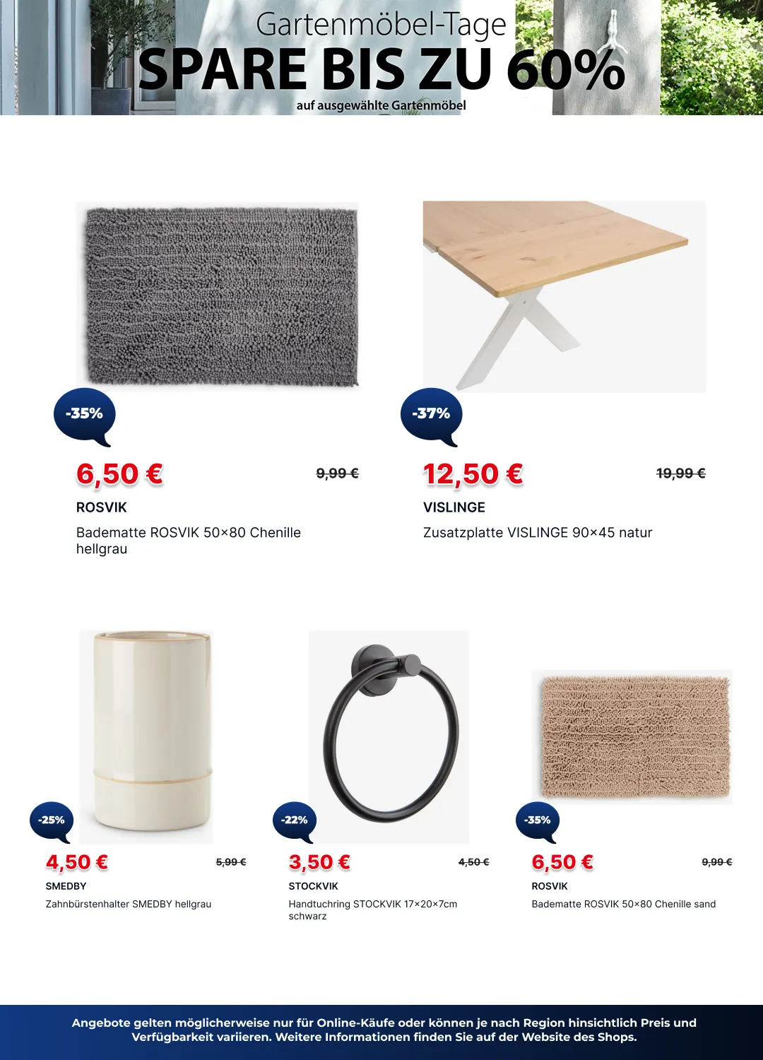 JYSK Angebote von 22. April bis 11. Mai 2026 - Prospekt seite 12