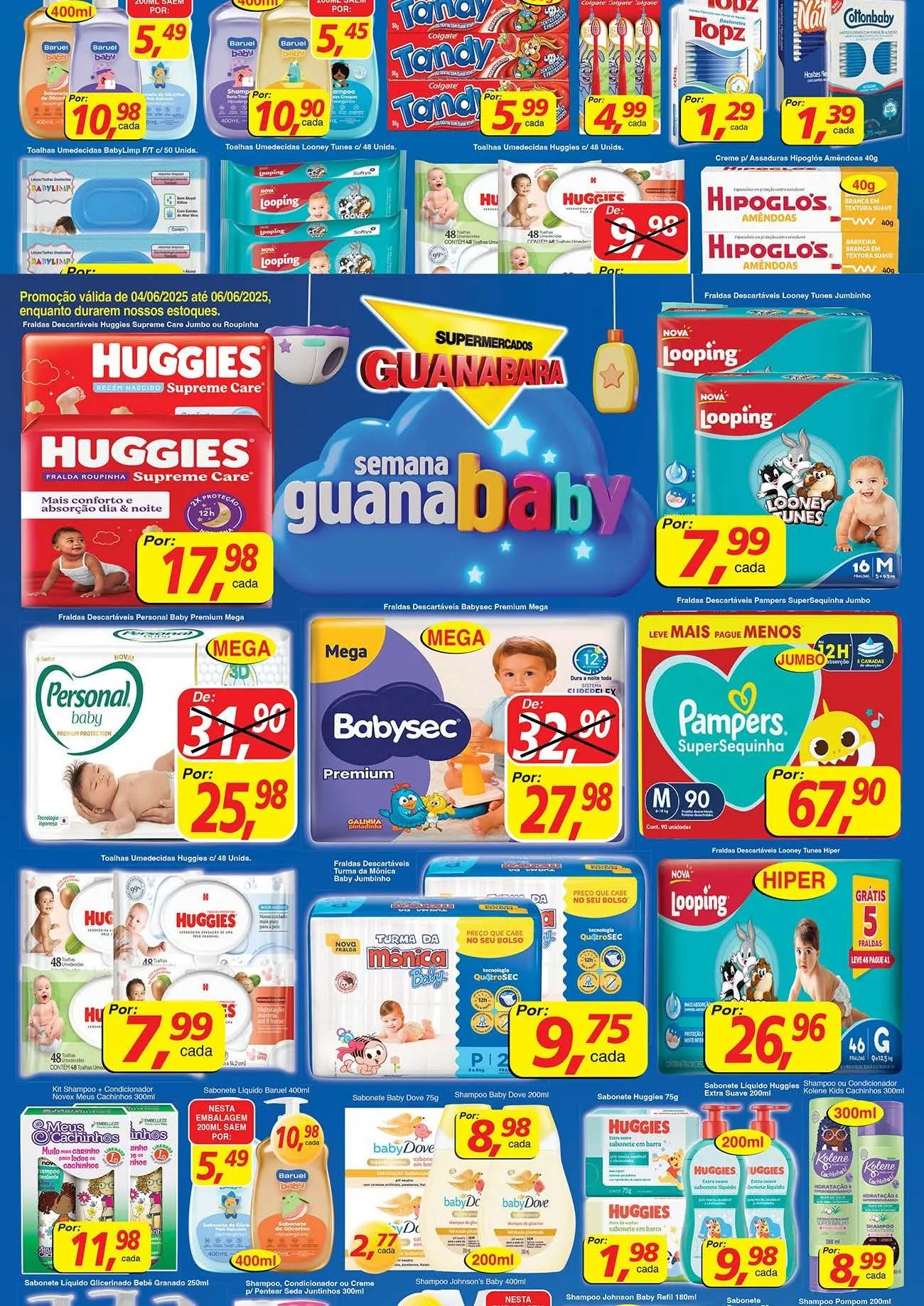 Encarte de Supermercados Guanabara Folheto 4 de junho até 6 de junho 2025 - Pagina 12