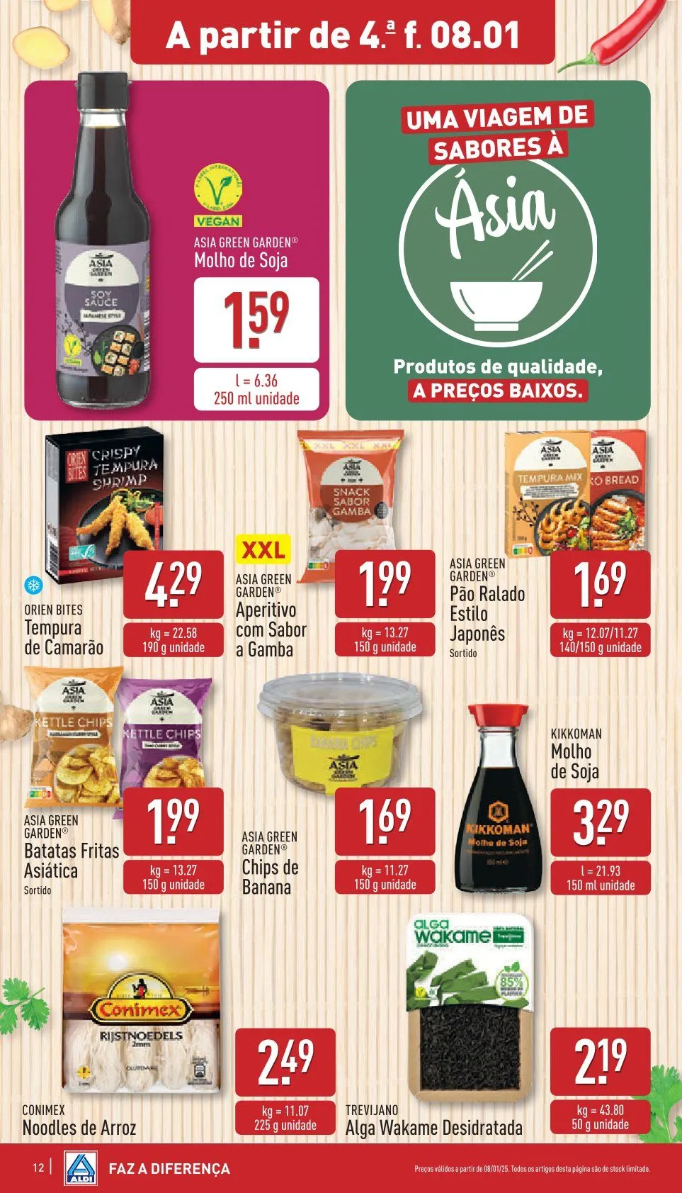 Folheto Aldi Ofertas de 8 de janeiro até 14 de janeiro 2025 - Pagina 12