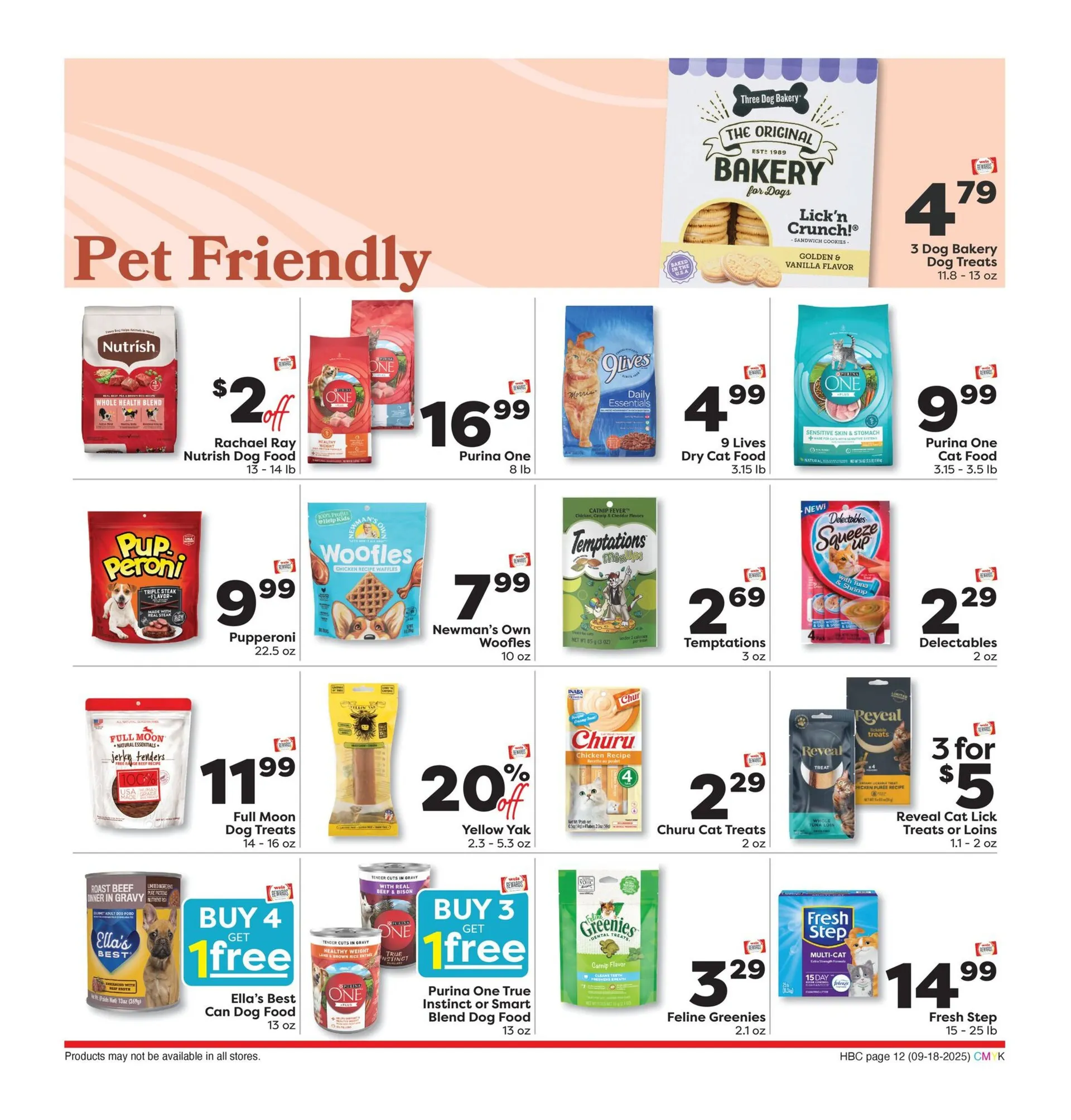 Weekly promotion Weis Sales spanning from September 18 to October 22 2025 - Page 12 for Catalogue 365