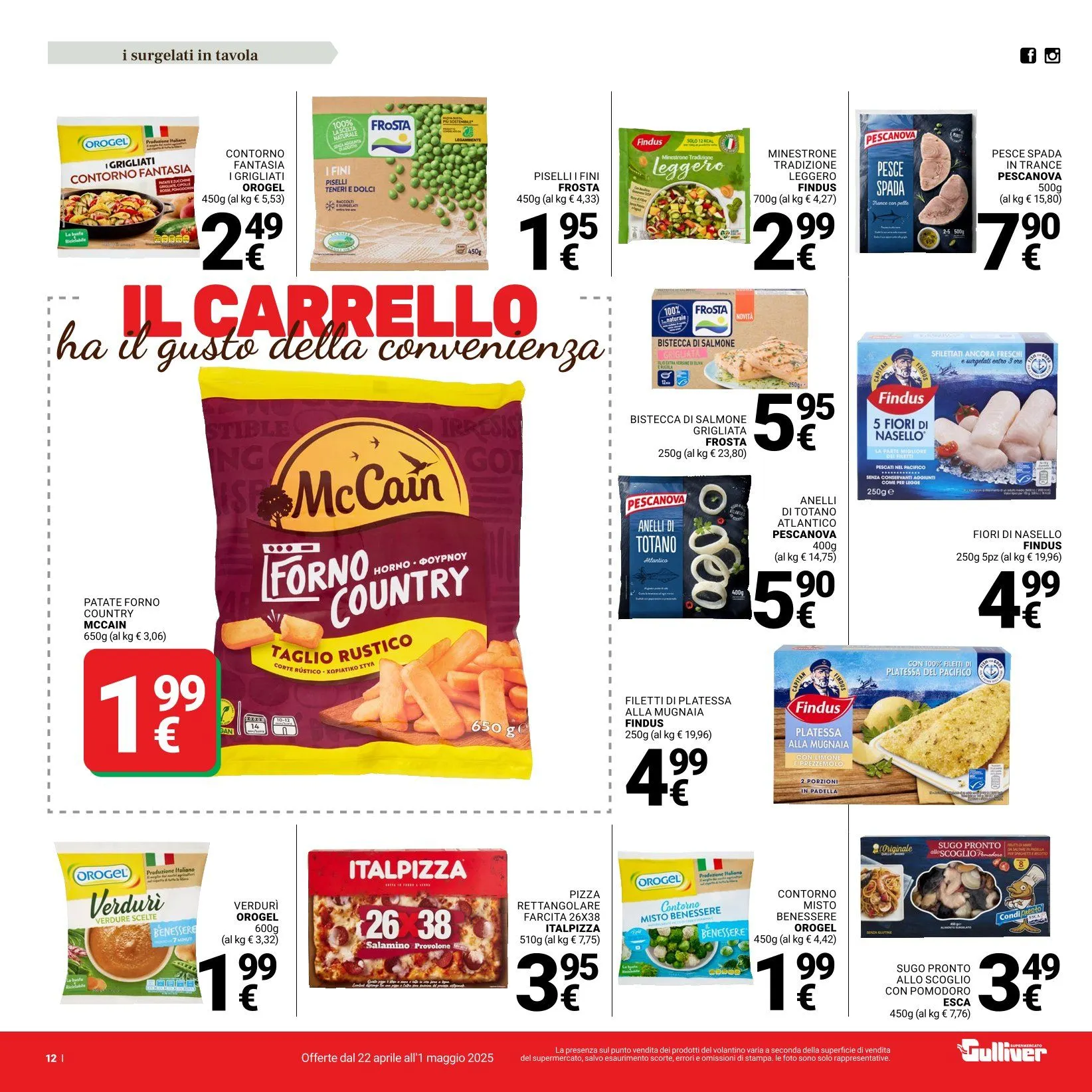 Volantini Gulliver da 22 aprile a 1 maggio di 2025 - Pagina del volantino 12