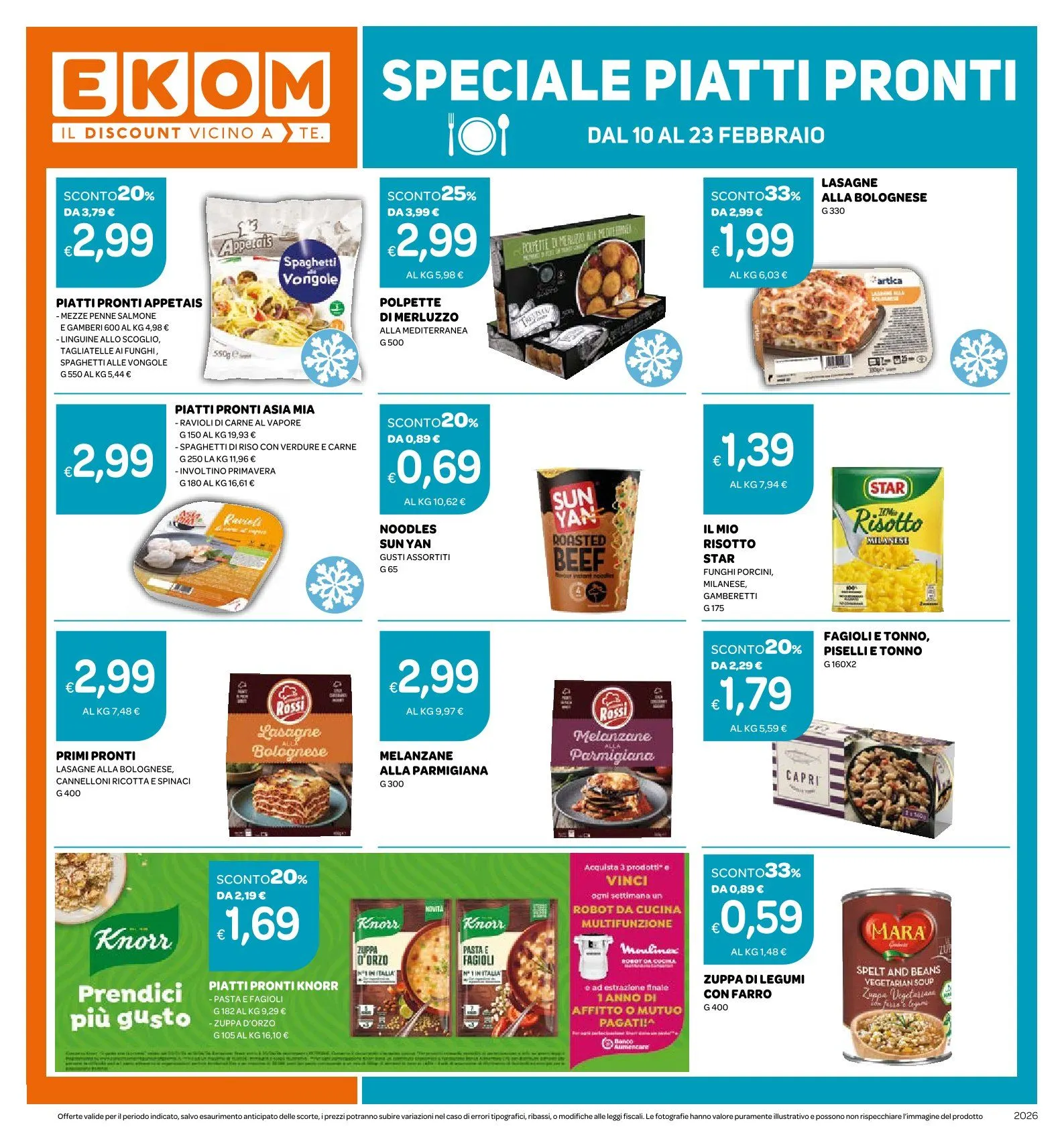  Volantini Ekom da 10 febbraio a 23 febbraio di 2026 - Pagina del volantino 12