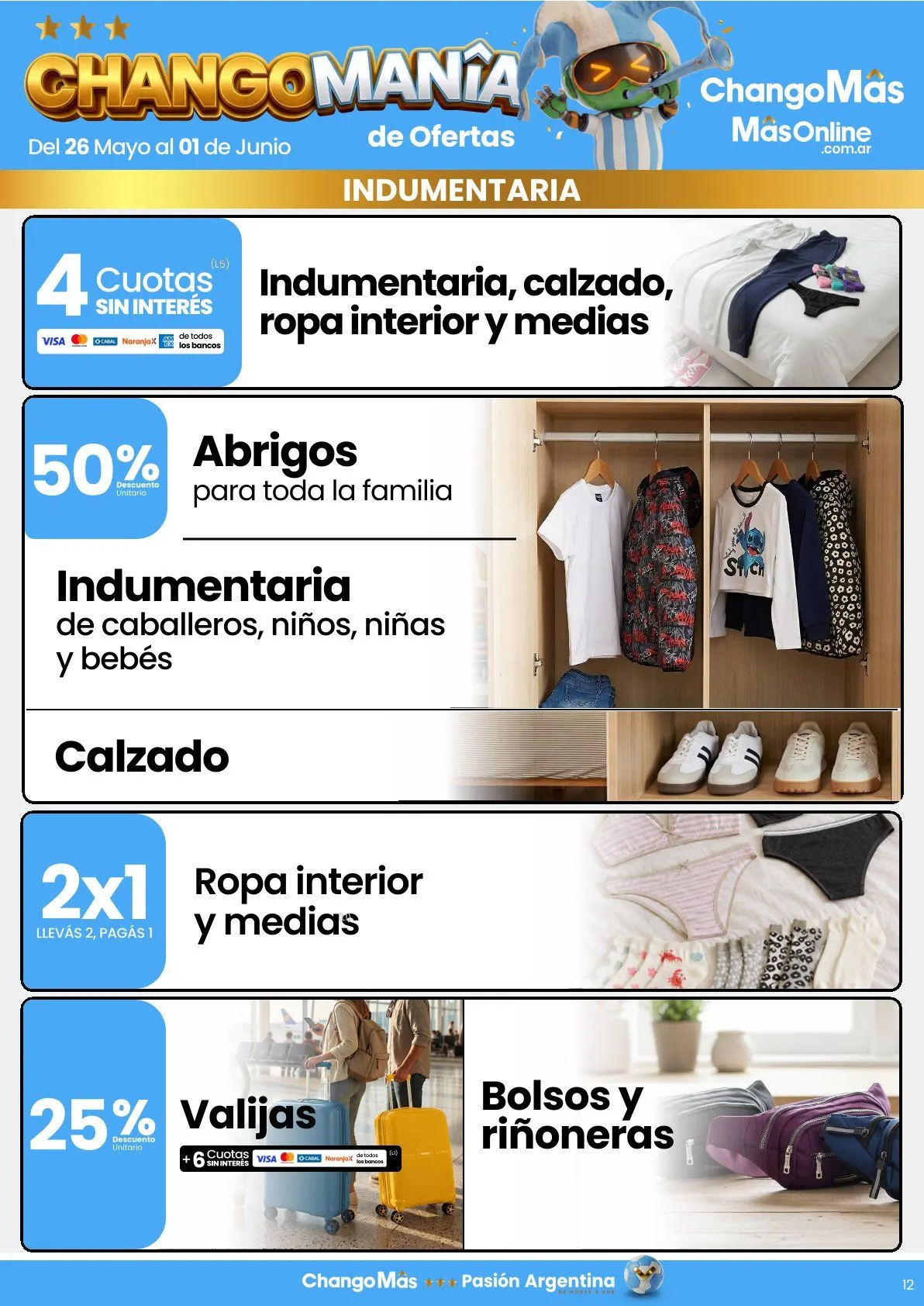 Ofertas de Changomas Ofertas 26 de mayo al 1 de junio 2026 - Página 12 del catálogo